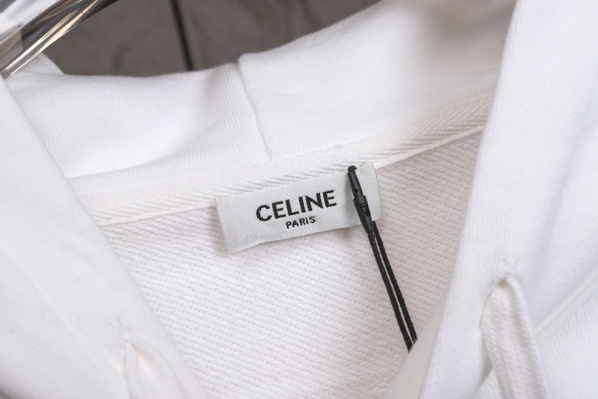 🅿️320 High quality Celine's new hooded sweatshirt, model number B10 Heavy industry graffiti printed letter hooded sweatshirt, added with cartoon elements, custom-made cotton material, mercerized, comfortable and skin-friendly. Following the reactive printing process, contrasting printing technique, exquisite pattern integration, full of ready-to-wear style. Hooded drawstring design, color, black and white, size s-xl