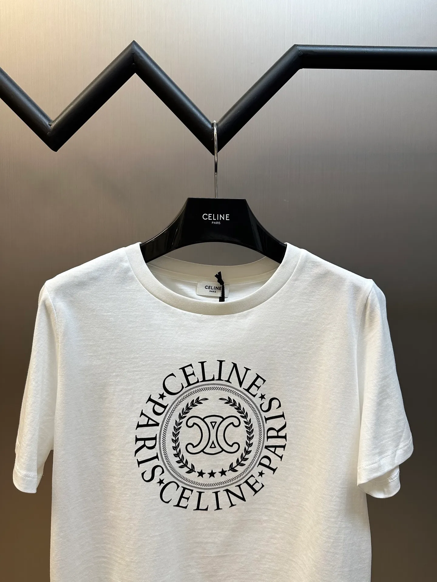 🅿️250 Celine Arc de Triomphe printed short-sleeved size: s m l