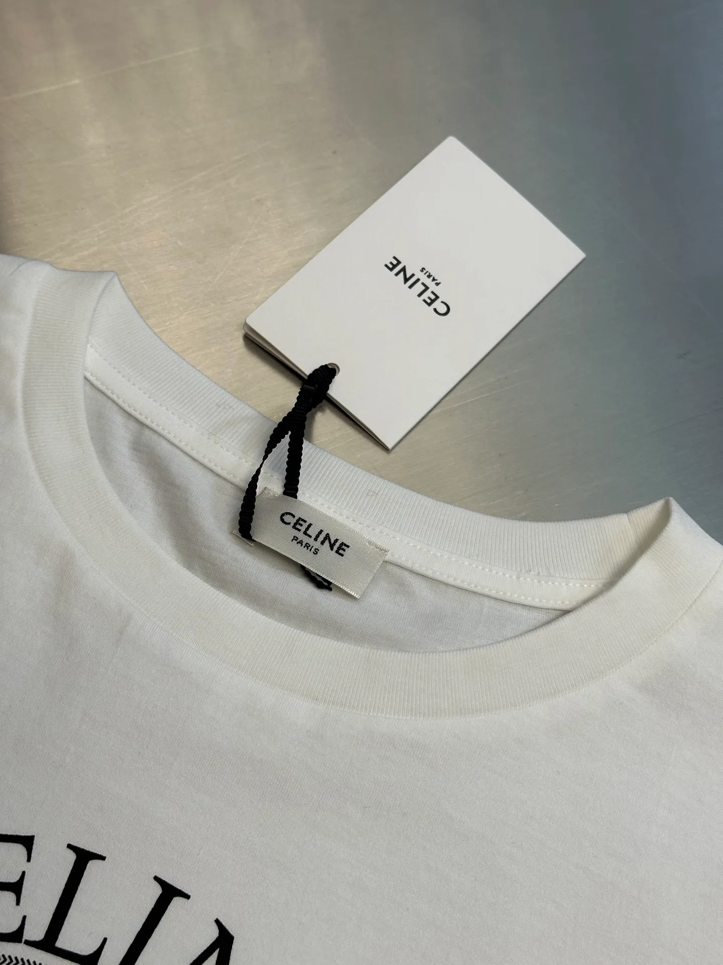 🅿️250 Celine Arc de Triomphe printed short-sleeved size: s m l