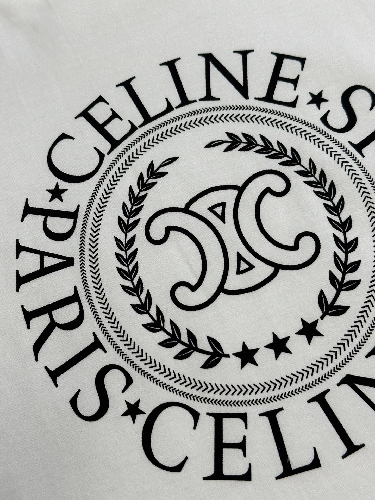 🅿️250 Celine Arc de Triomphe printed short-sleeved size: s m l