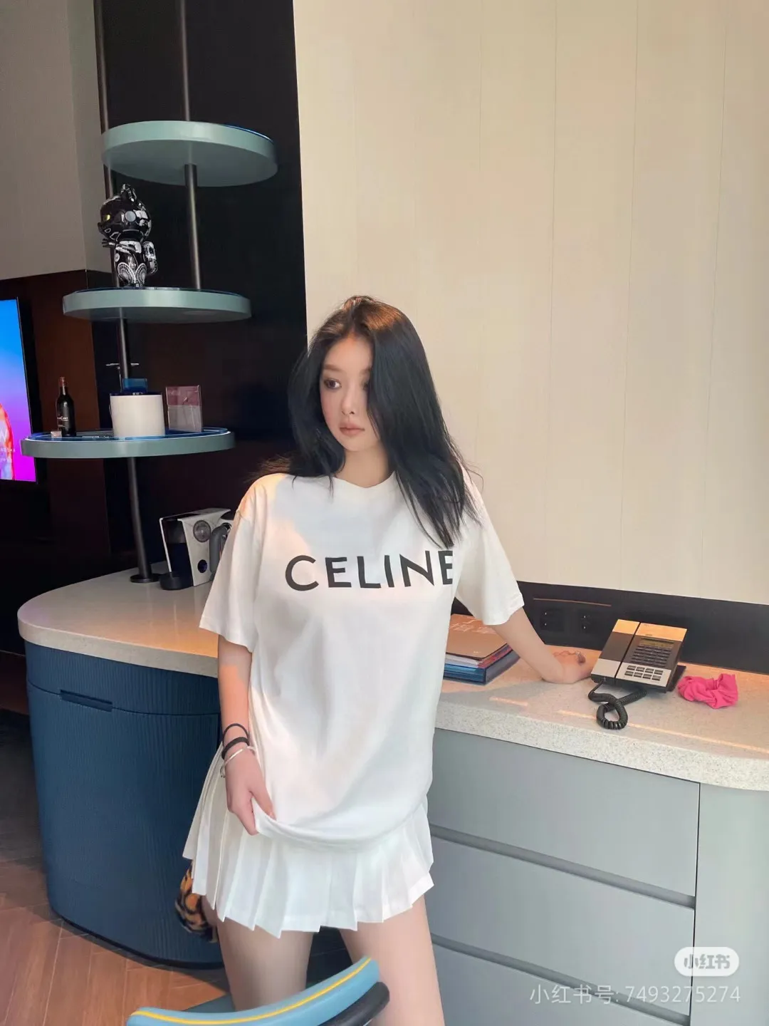 🅿️170 ✨🔥 [CELINE] 2025FW short-sleeved T-shirt, silicone thick plate letter LOGO, high-end 26s double yarn 300g fabric, heavy fabric, custom stretcher rib, same cylinder and dye, complete three standards, same style for men and women, color: black, white, size: S M L XL 2XL