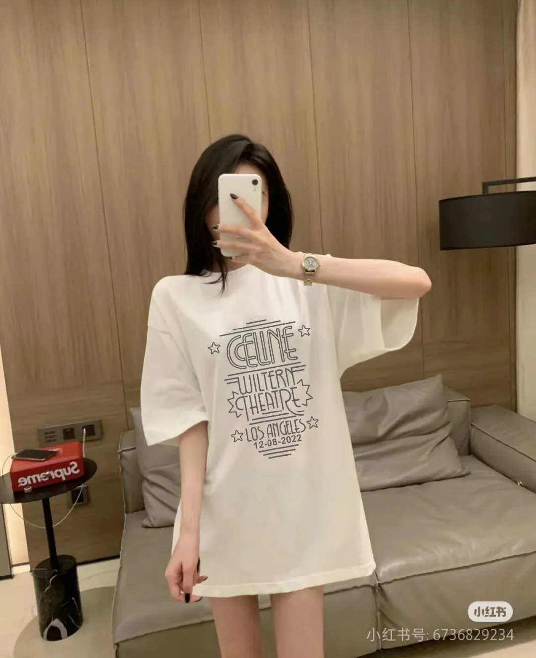 🅿️170 ✨🔥 [CELINE] 2025FW short-sleeved T-shirt, letter LOGO printing, high-end 26s double yarn 300g fabric, heavy fabric, custom stretcher rib, same vat and dye, complete three standards, same style for men and women, color: black, white, size: S M L XL 2XL