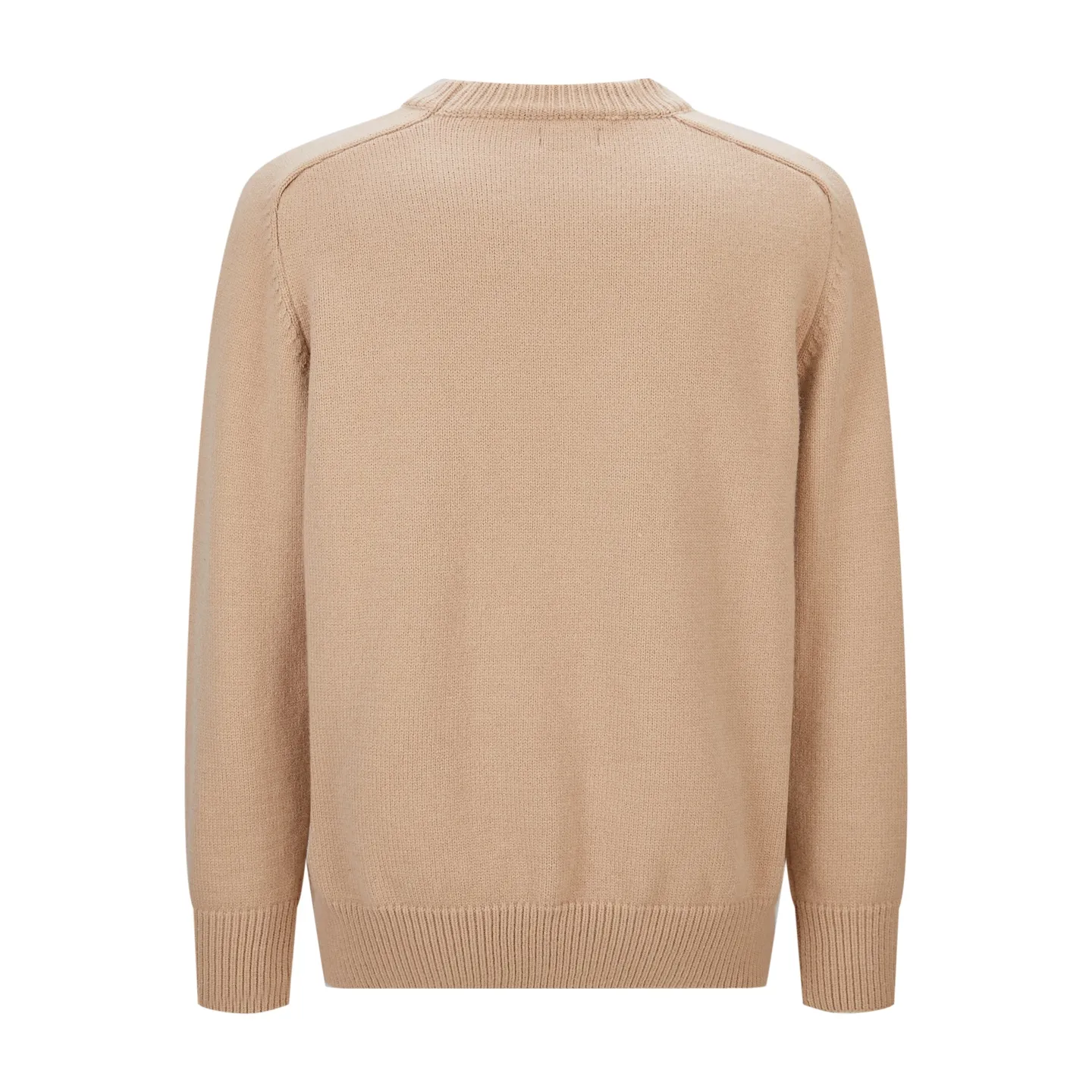 🅿️370 [Exclusive supply] Celine Arc de Triomphe embroidered logo sweater (khaki). The original version was purchased and developed for 9,900. The fabric is made of 35% wool, 15% cashmere, and 50% cotton yarn. This fabric is soft and has a three-dimensional shape that won't change shape after being worn for a long time. The embroidery uses 3D three-dimensional embroidery, and the chest is embellished with the Arc de Triomphe embroidered logo. This style is machine-knitted with 7 needles, and the high-density thick stitching ensures warmth. Later process: washing and color fixation - fixed version - wool impurities. Size:S-M-L-XL