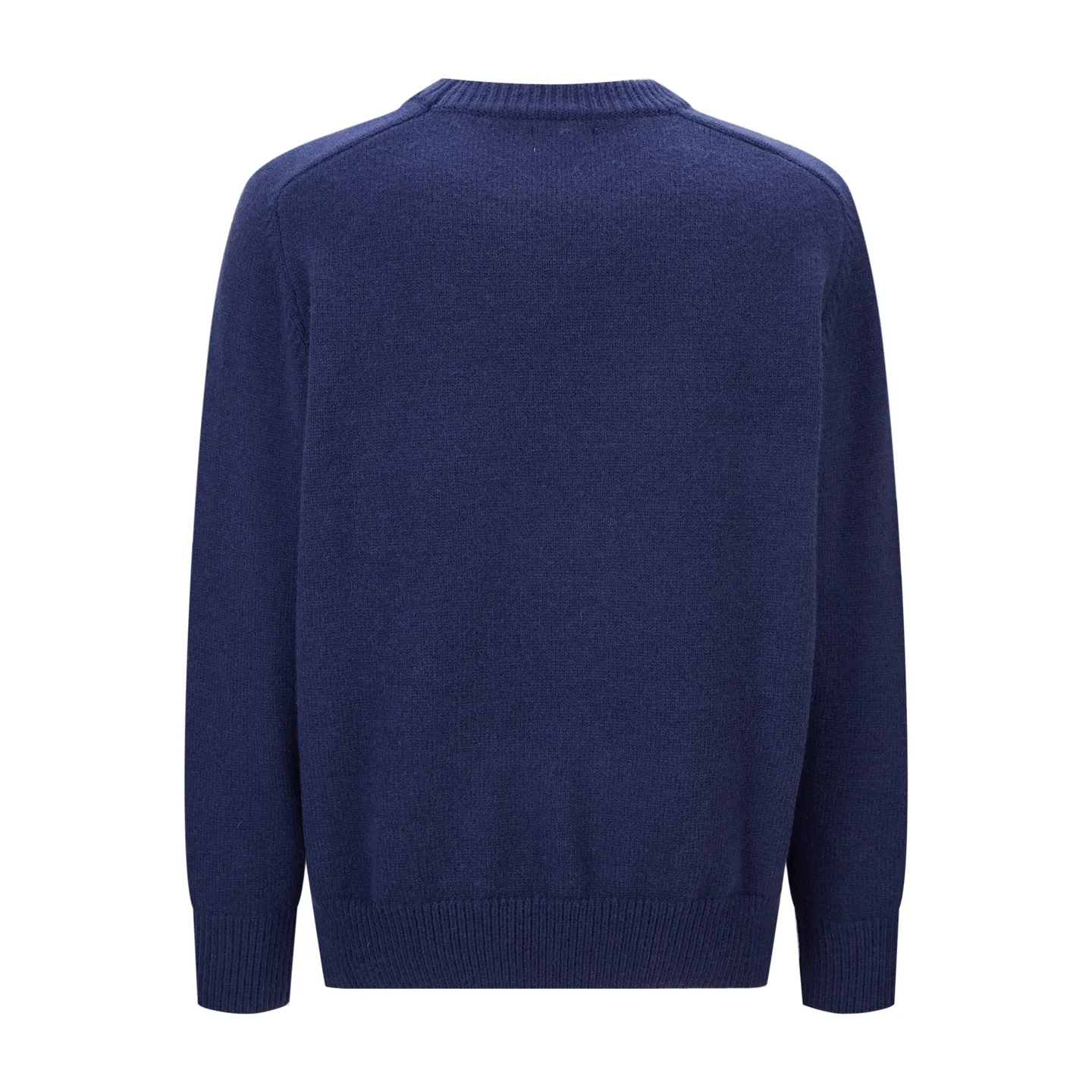 🅿️370 [Exclusive supply] Celine Arc de Triomphe embroidered logo sweater (royal blue). The original version was purchased and developed for 9,900. The fabric is made of 35% wool, 15% cashmere, and 50% cotton yarn. This fabric is soft and has a three-dimensional shape that won't change shape after being worn for a long time. The embroidery uses 3D three-dimensional embroidery, and the chest is embellished with the Arc de Triomphe embroidered logo. This style is machine-knitted with 7 needles, and the high-density thick stitching ensures warmth. Later process: washing and color fixation - fixed version - wool impurities. Size:S-M-L-XL