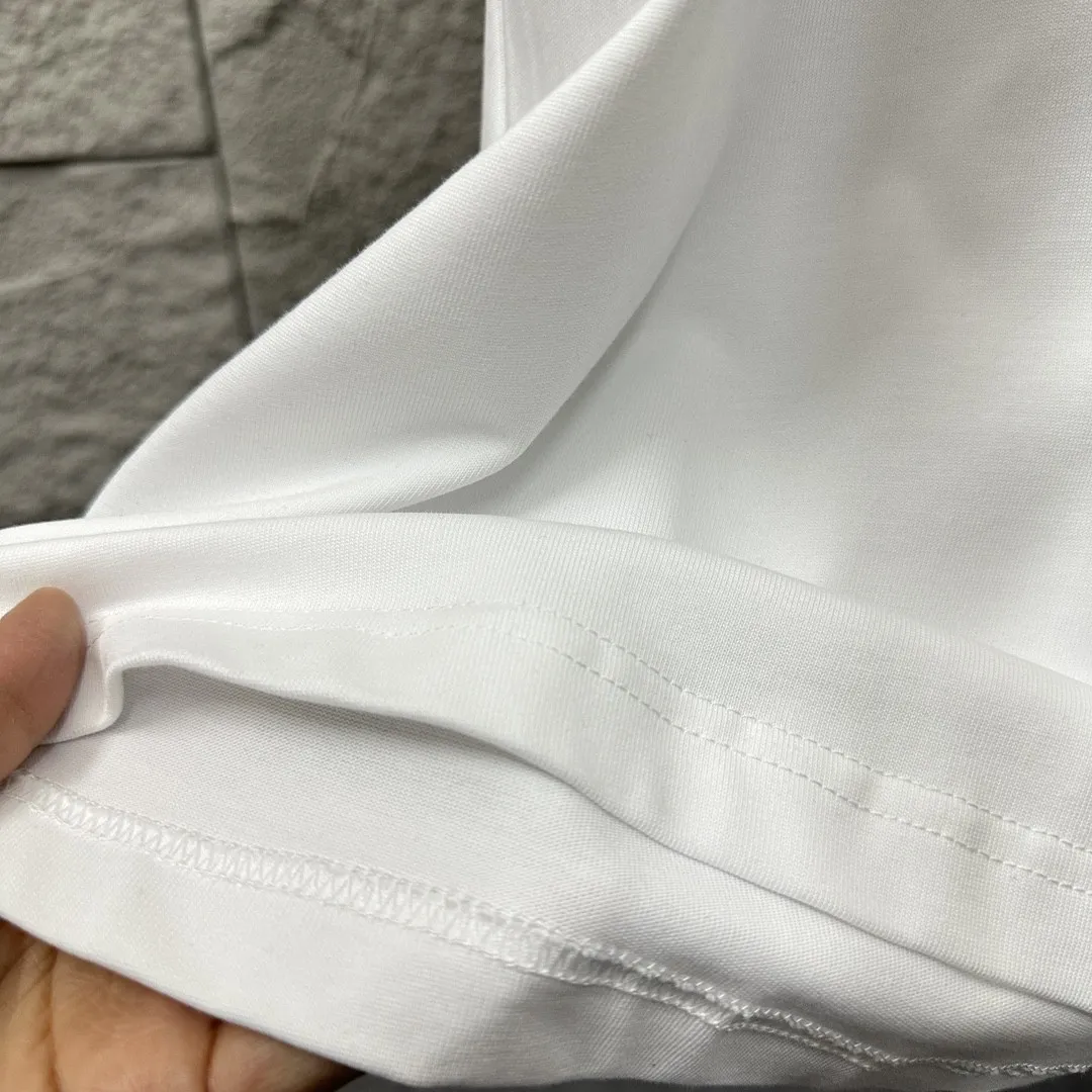 🅿️180 Celi* Celi Celin 2025 spring and summer style Simple letter printing personalized logo Customized double yarn plain cotton fabric Short-sleeved T-shirt Unisex Size: S (90-130 catties) M (120-150 catties) L (140-165 catties) XL (160-180 catties) XXL (180-210 catties) Color: black white