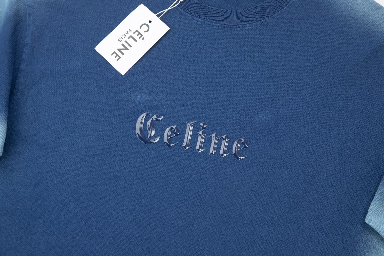 🅿️220 High quality ✨Céline✨🆕 Classic logo letter pattern short sleeves, official website synchronized, pure cotton fabric at the counter! Comfortable against the skin, durable and easy to wear, classic and simple logo design, meticulous original craftsmanship, customized 290G same vat dyed fabric, very comfortable to the touch, latest brick cabinet synchronization, OS off-shoulder version, fashionable and personalized, super versatile and good-looking, very suitable for both men and women, a must-have style, tag, collar label, washed wheat, complete with three labels, black, blue, green, 3️⃣ colors S M L XL