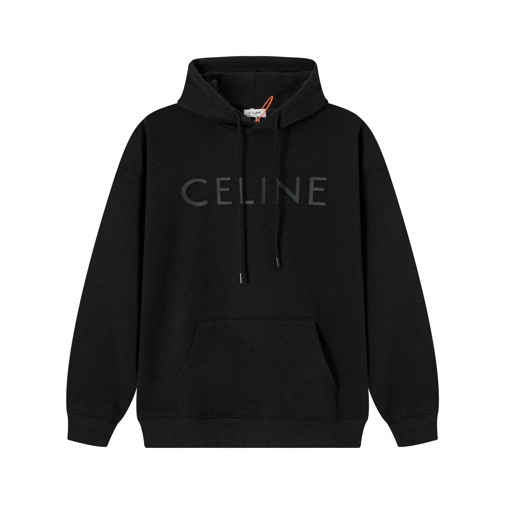 🅿️340 CELINE autumn and winter velvet hooded sweatshirt. The fabric is comfortable and soft. Composite Austrian velvet, fine workmanship. It also brings the trend of special craftsmanship, custom dyeing, complete with three standards. Non-market ordinary version. Compare at will. Quality is absolutely guaranteed. Color: black, white, navy blue. Size: S M L XL [Style No. A3331]