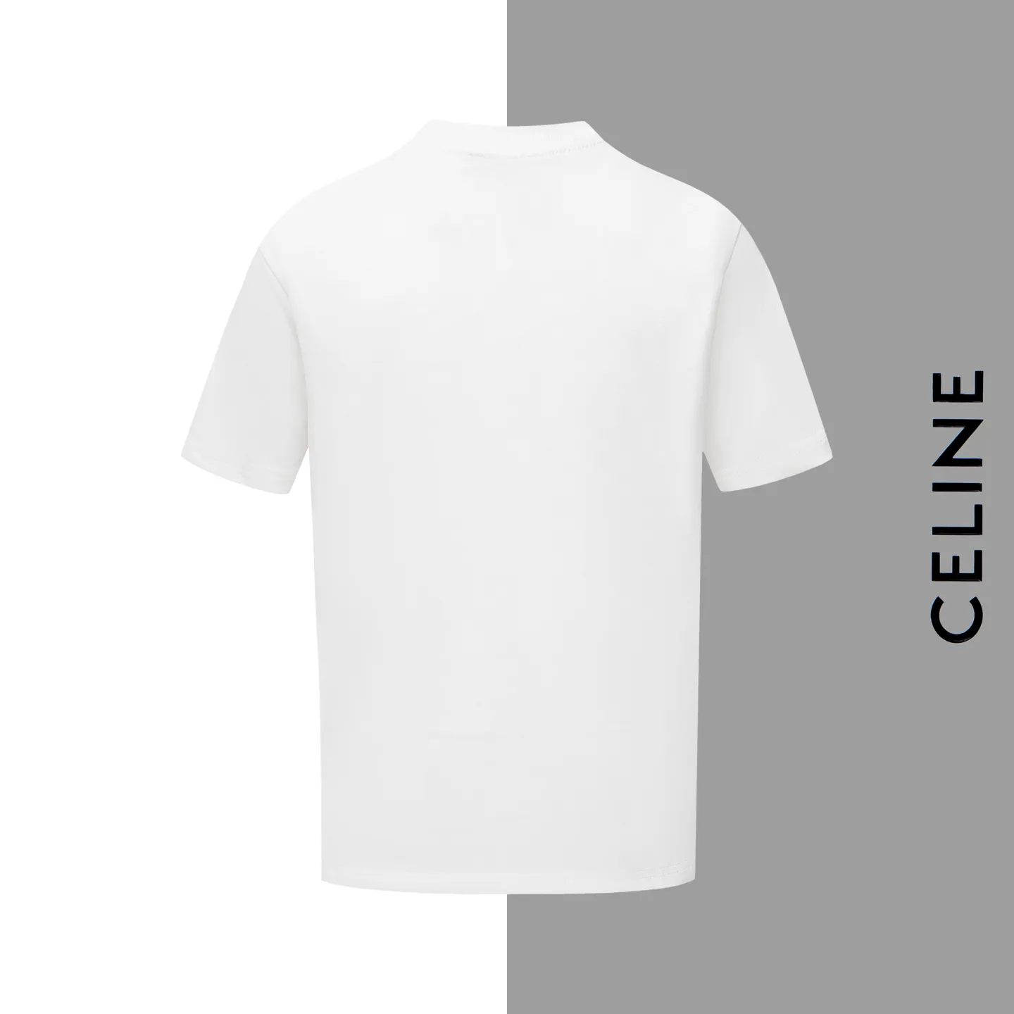 🅿️170 Style #Z5 Celine limited letter logo printed round neck short sleeves Same style as CELINE official website Fabric: 32-count double yarn 280g pure cotton fabric Weaving and dyeing threads of the same color in the same cylinder Process: imported machine white ink direct-jet printing process Supporting: complete three-label cardboard oil paper code sticker packaging High-temperature pre-shrinking process before production, no shrinkage and deformation Imported machine professional plate making os version can wear up to 200 pounds The size is measured manually. The error of 2-3cm is normal. Color: black white size: s m l xl