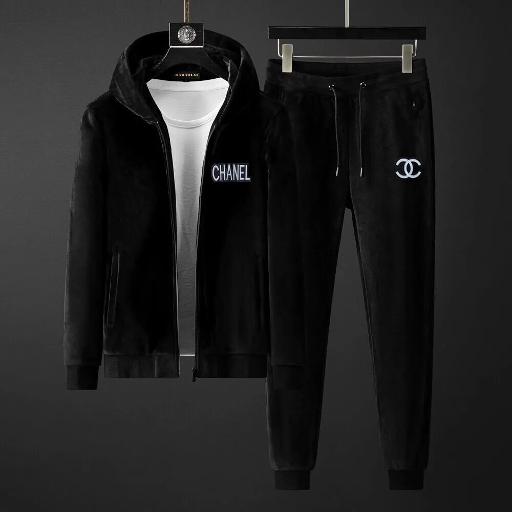 🅿️460 direct batch [CHANEL Chanel] (Good news for fat people) 2025 autumn and winter new double-sided gold velvet suit debuts (thick velvet) Milan fashion designer handsome cardigan suit, sneak peek, exclusive ready sale, simple yet fashionable, simple and capable, showing elegance, luxury, fashion and supreme quality. Suitable for various occasions. Equipped with customer-supplied high-end hardware with logo and engraved embroidery technology M-4XL (can wear up to 200 pounds)