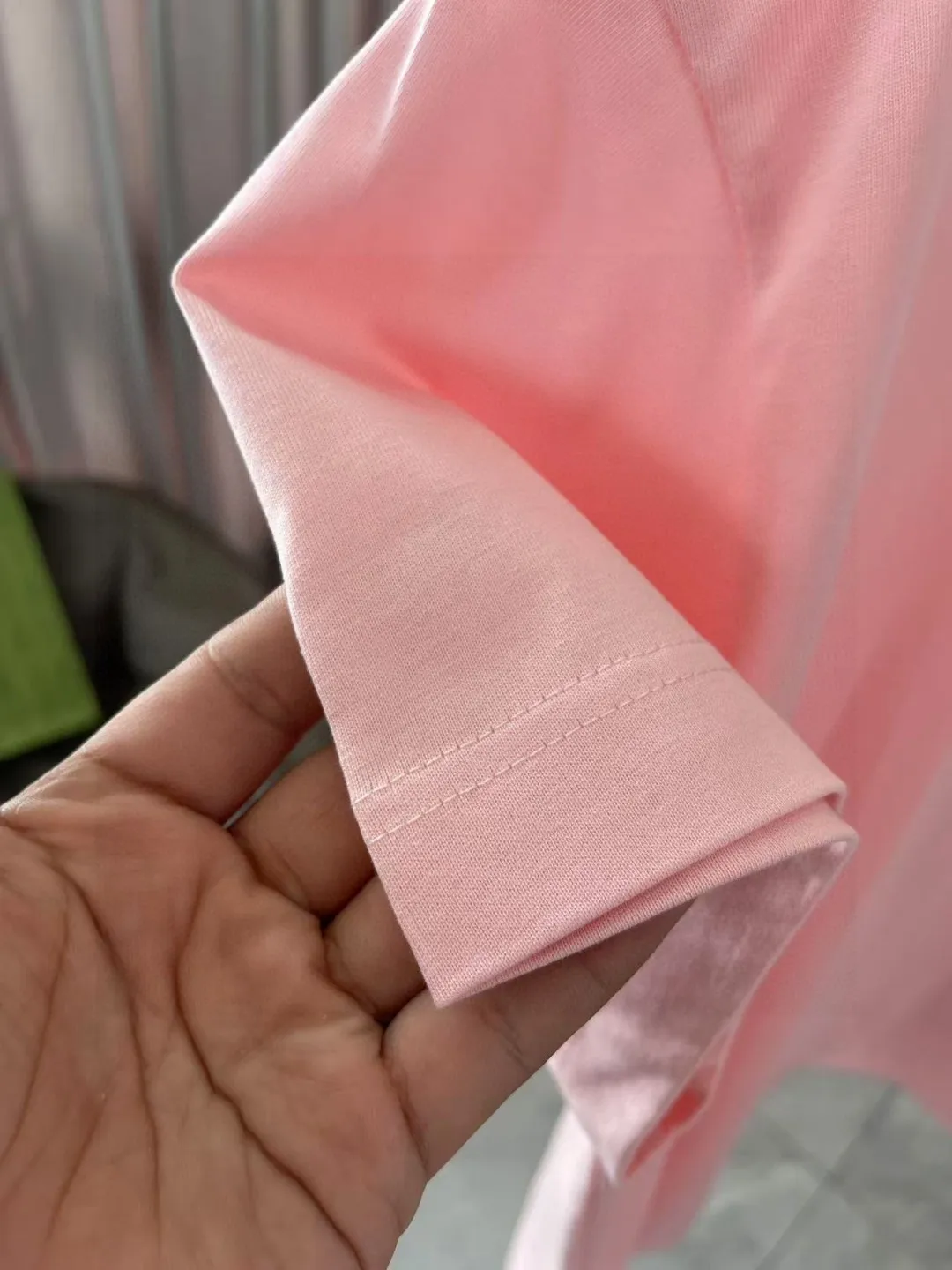 🅿️170 Chanel CHANEL2025 summer new style Double C letter logo printing short-sleeved T-shirt Customized fabric 300g Same style for men and women Size: S M L XL XXL five codes Color: black white pink lake green