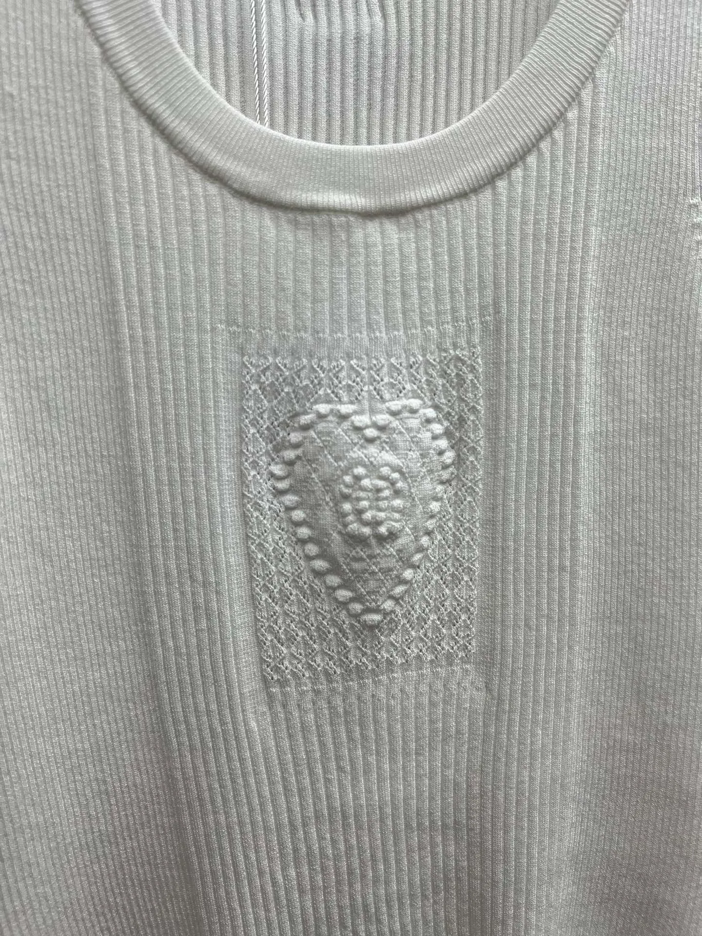 🅿️430 Chanel 25ss new pattern cotton vertical stripe pullover vest for women Size: S.M.L.