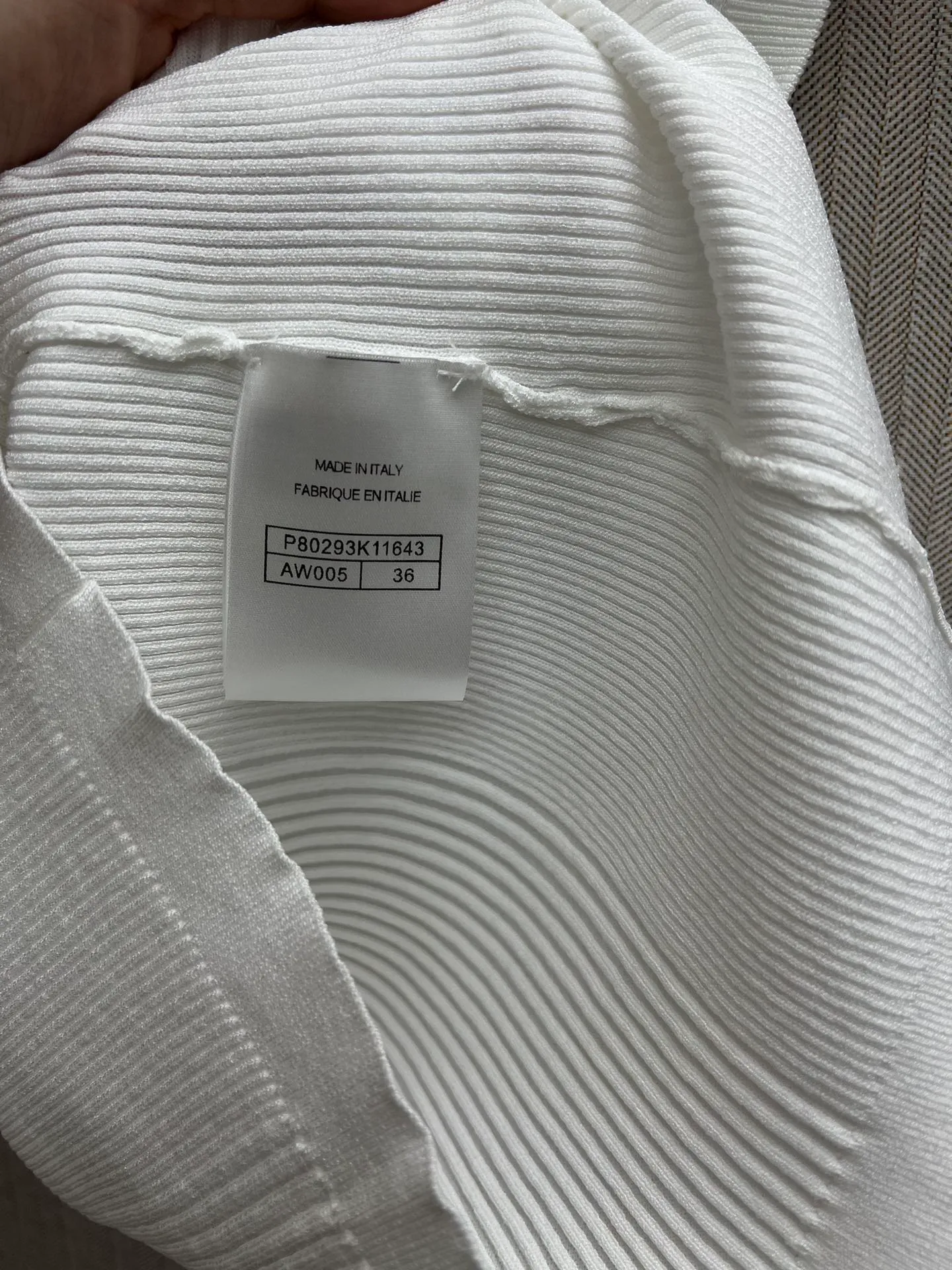🅿️430 Chanel 25ss new pattern cotton vertical stripe pullover vest for women Size: S.M.L.