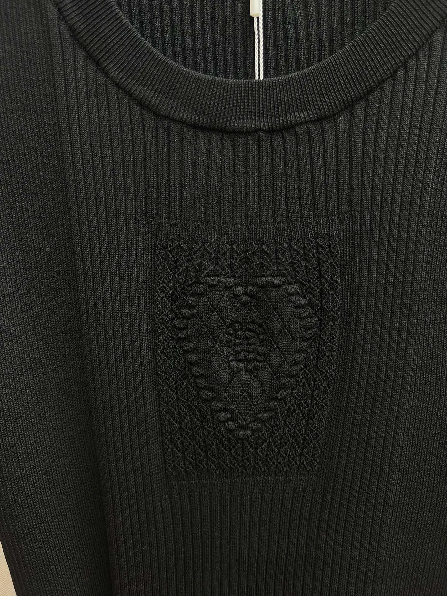 🅿️430 Chanel 25ss new pattern cotton vertical stripe pullover vest for women Size: S.M.L.