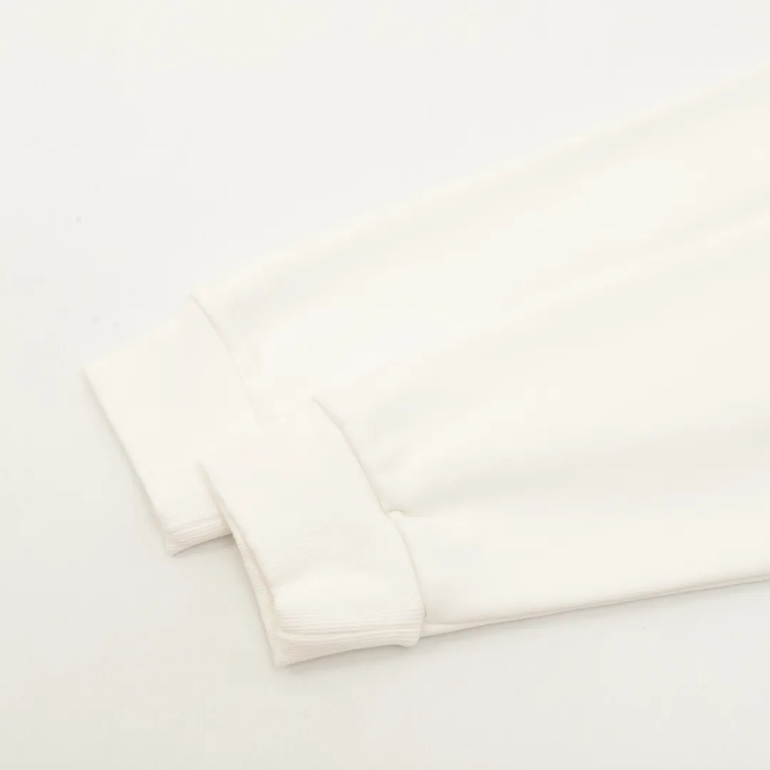 🅿️500 CHANEL 25FW embroidered small label round neck sweatshirt, 480g high-grade combed cotton fabric, counter collar label, purchasing grade white thick plate hang tag, original hanging grain, three-dimensional foam printing on the front and back, strong layering, same style for men and women, couple style, oversize version, loose size: S-XL