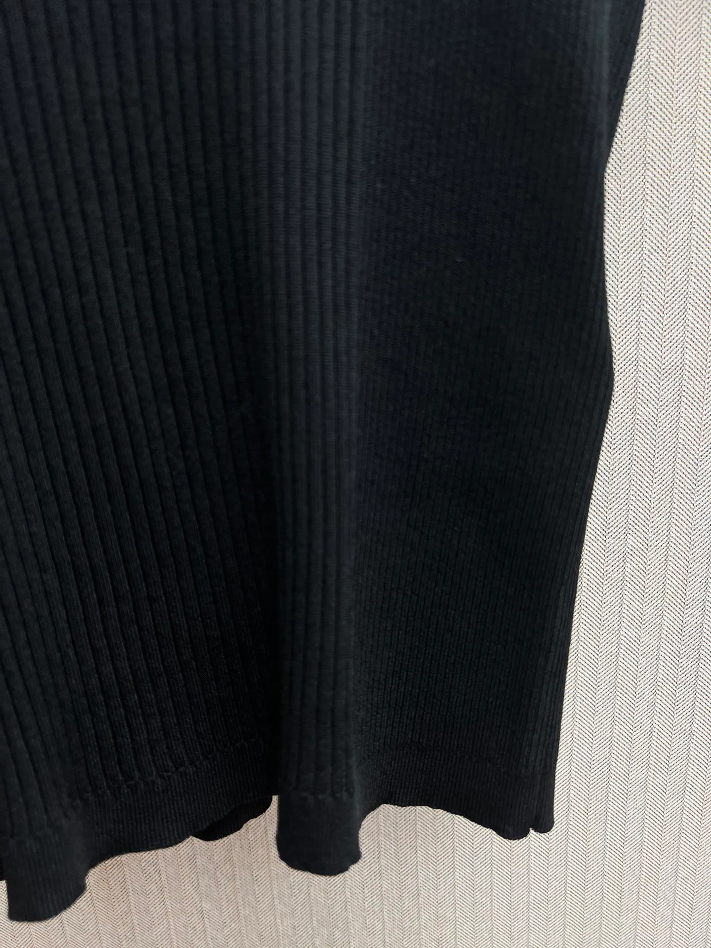 🅿️450 Chanel 25ss new autumn and winter preview series pattern cotton vertical stripe pullover T-shirt women's size: S.M.L.
