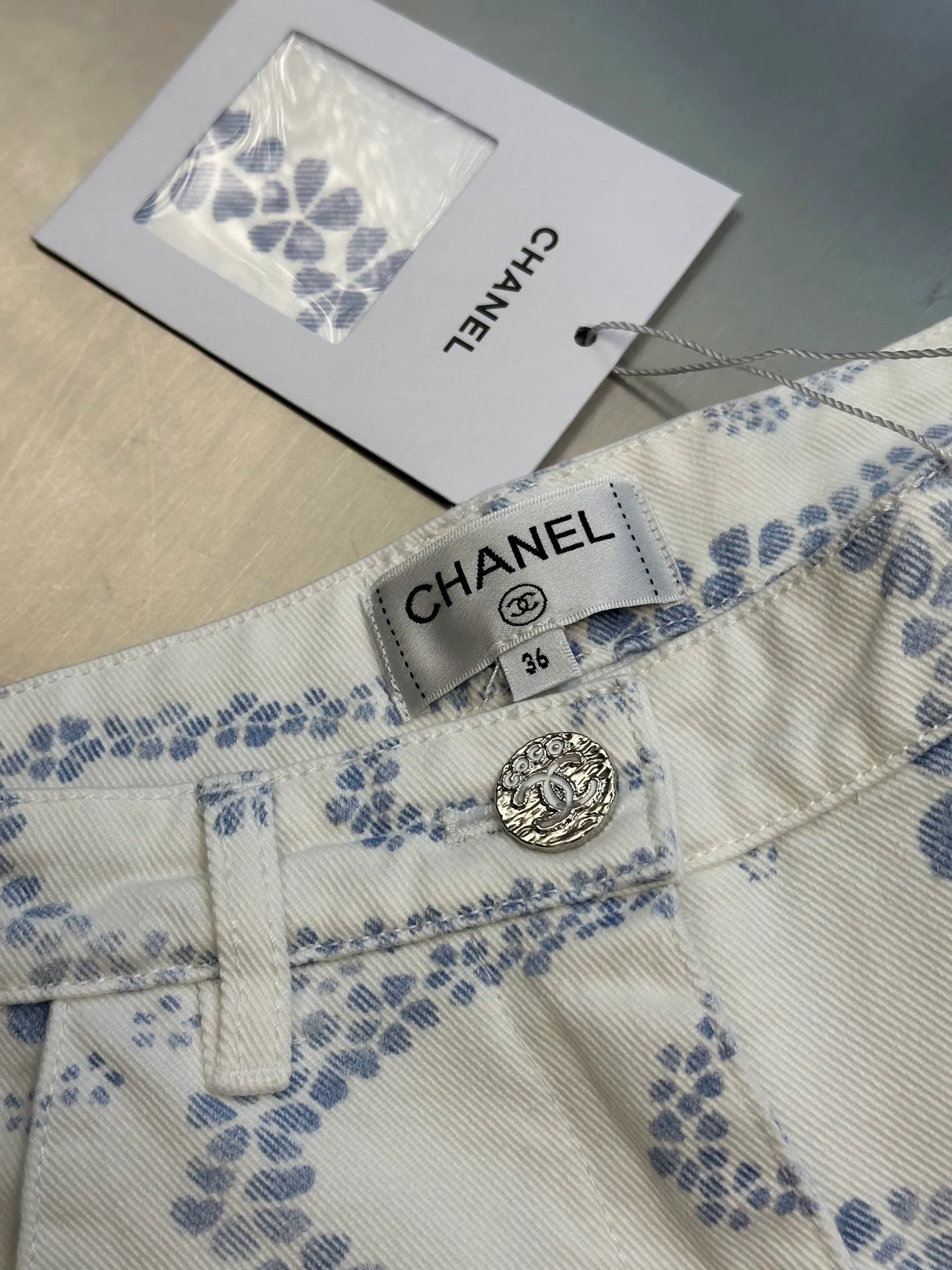 🅿️560 Chanel Coco beach trousers size: 36.38.40