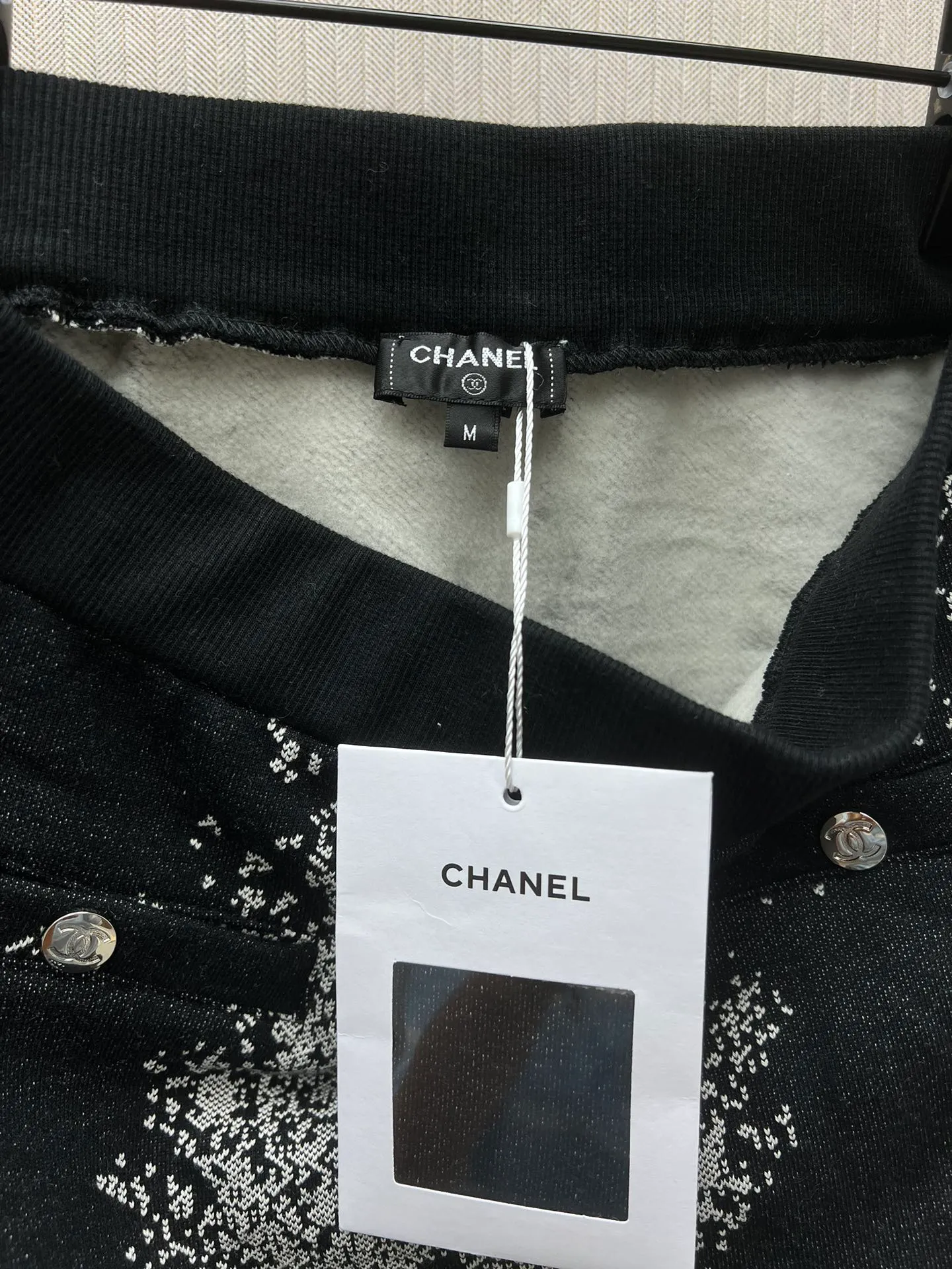 🅿️400 Chanel 25ss new autumn and winter preview series solid color cotton skirt casual short skirt women's size: S.M.L.