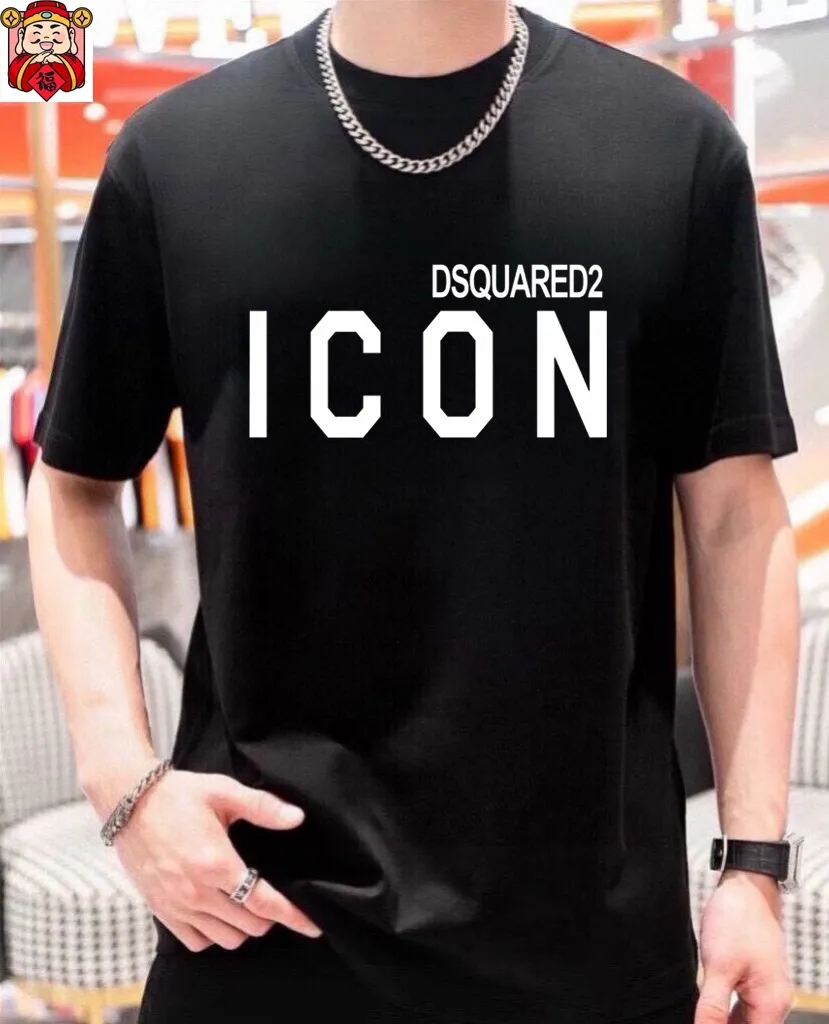 P290 💰 Brand [DSQ2 Second Power] 2025 new men’s short-sleeved shorts suit! Synchronous sales on the official website! High-end version on the market! It feels delicate and soft! Make you more comfortable to wear! The draped silhouette is awesome! Size: M-5XL (please state your height and weight when placing an order)