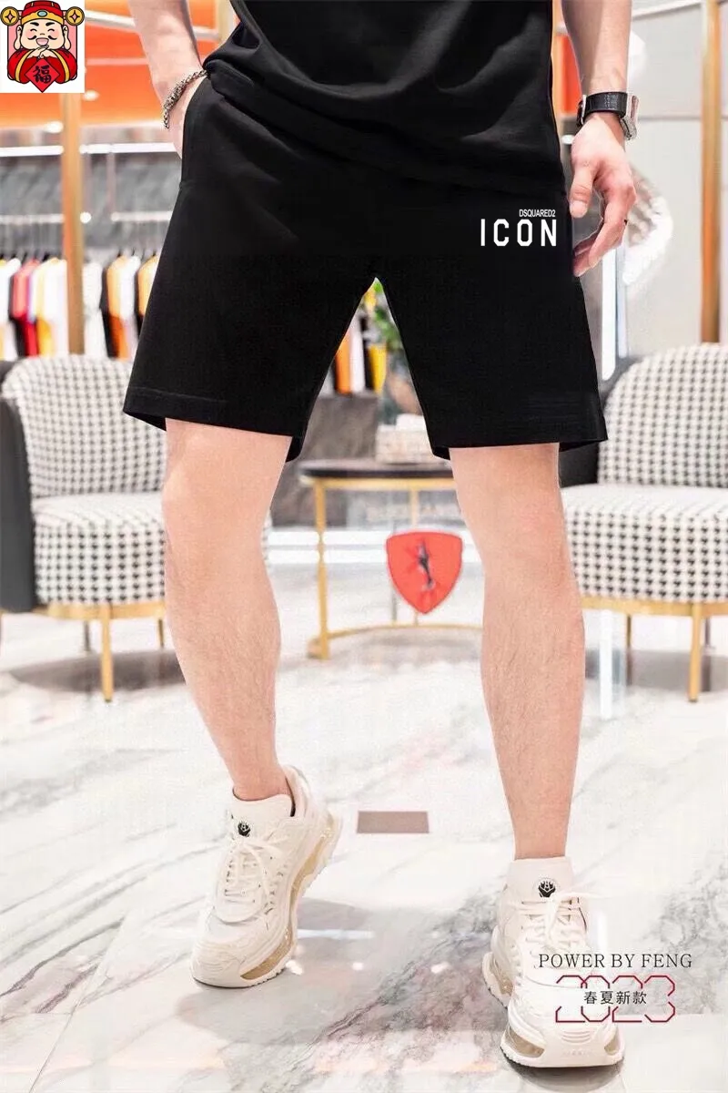 P290 💰 Brand [DSQ2 Second Power] 2025 new men’s short-sleeved shorts suit! Synchronous sales on the official website! High-end version on the market! It feels delicate and soft! Make you more comfortable to wear! The draped silhouette is awesome! Size: M-5XL (please state your height and weight when placing an order)