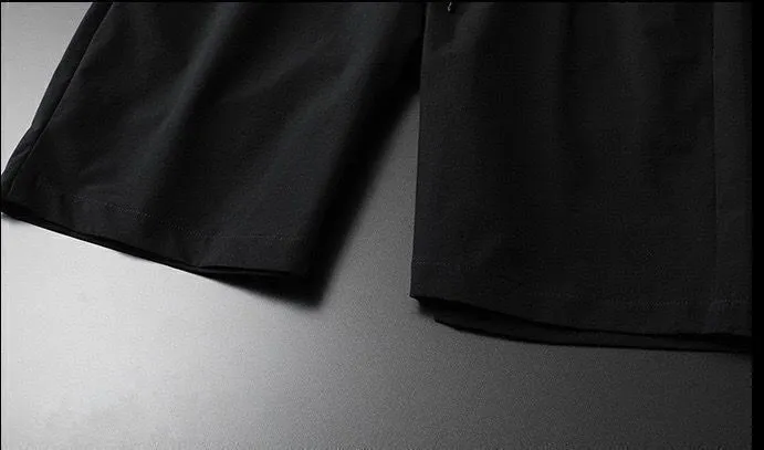P290 💰 Brand [DSQ2 Second Power] 2025 new men’s short-sleeved shorts suit! Synchronous sales on the official website! High-end version on the market! It feels delicate and soft! Make you more comfortable to wear! The draped silhouette is awesome! Size: M-5XL (please state your height and weight when placing an order)