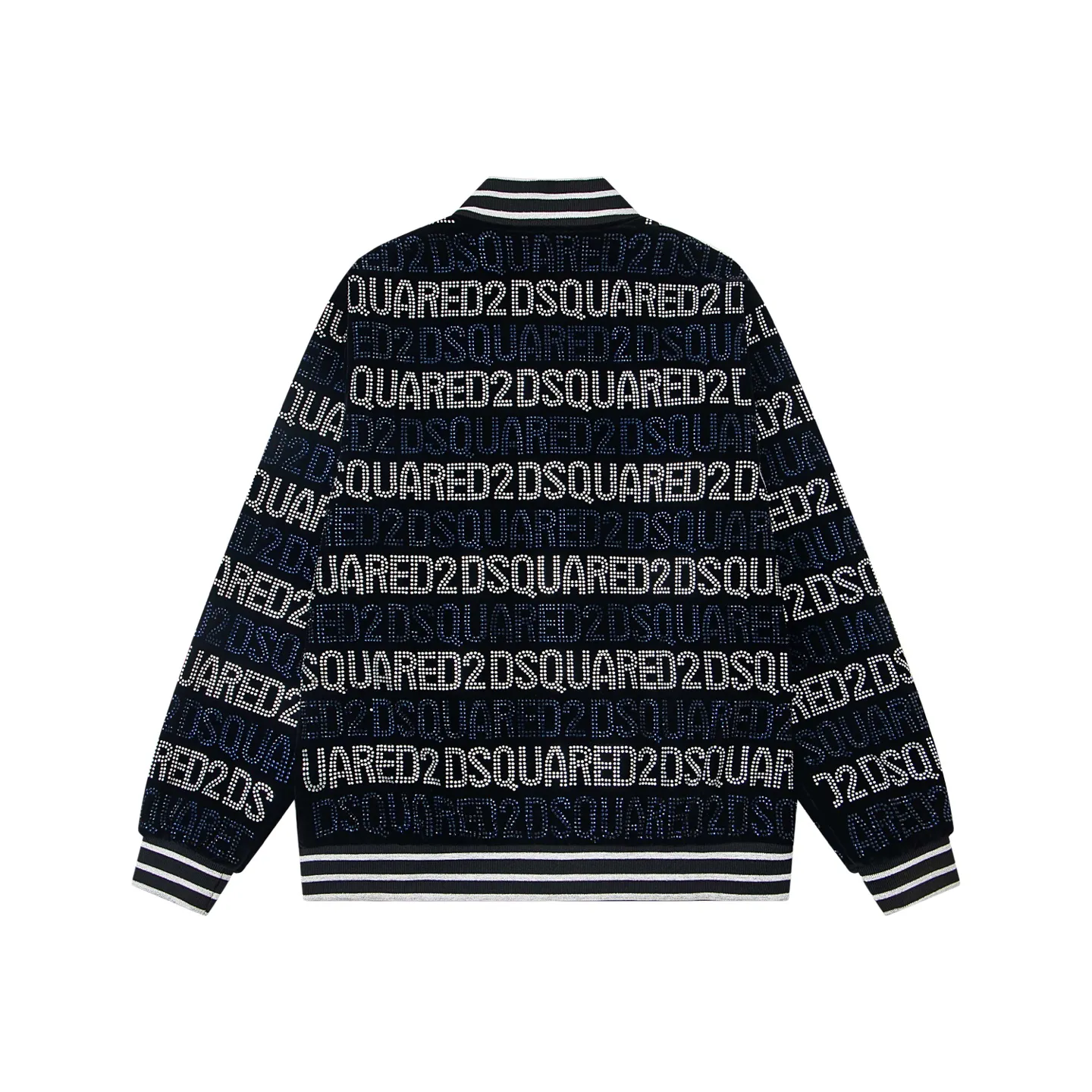 P600 D S Q 2 super high-end black velvet, brand new popular men's zipper jacket with high-end Middle Eastern diamond workmanship, high-end real thing, very fashionable, and the upper body is incomparably handsome.