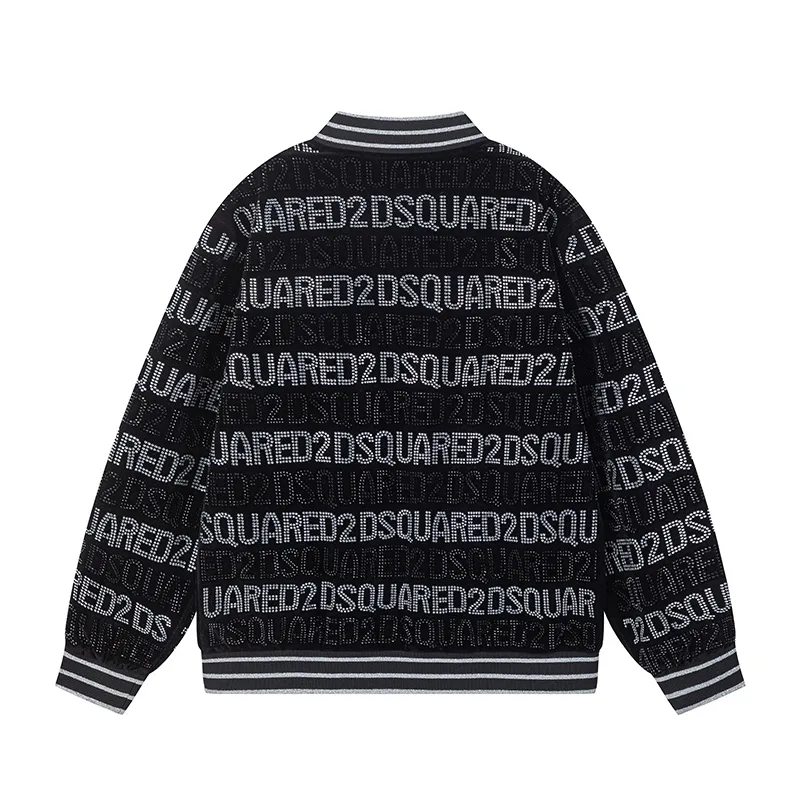 🅿️560 225FW new autumn and winter Korean velvet baseball collar hot diamond jacket, men's classic sports and leisure cardigan jacket! Trading company channels are rare, and they are sold simultaneously. They use imported materials supplied by customers. The texture is tough, straight and stylish. Classic brand letters + classic elements are embellished. The contrasting color effect makes the whole thing more fashionable and colorful, and it also takes into account extremely high brand recognition! L-XX L