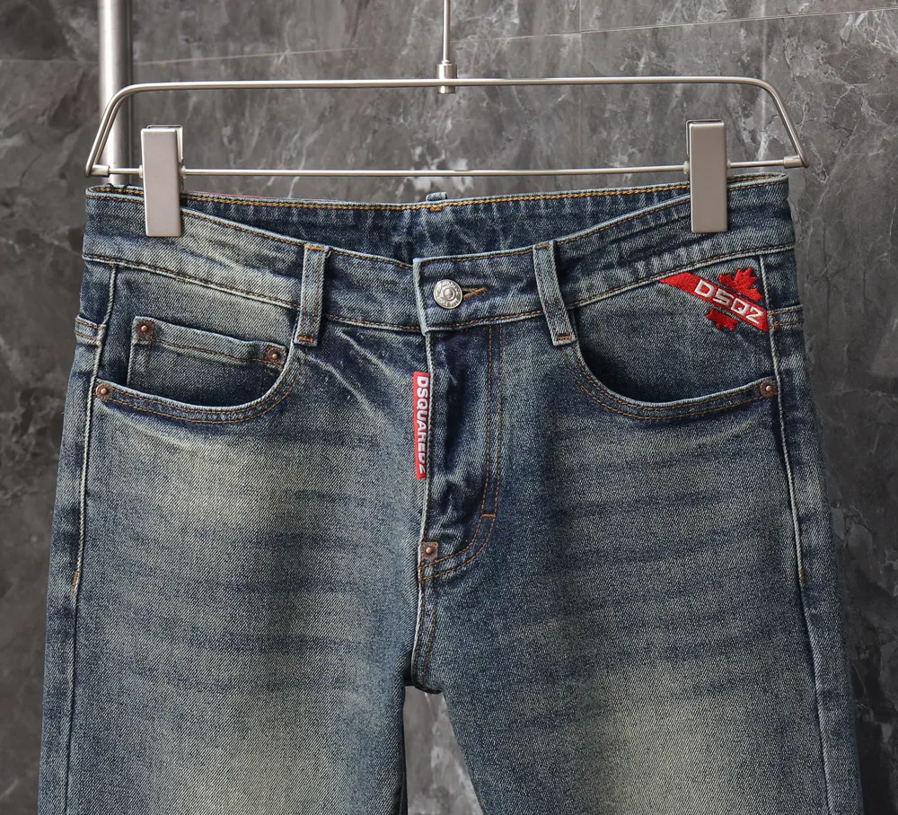 P230 2025 autumn and winter new jeans, straight slim version D2818#