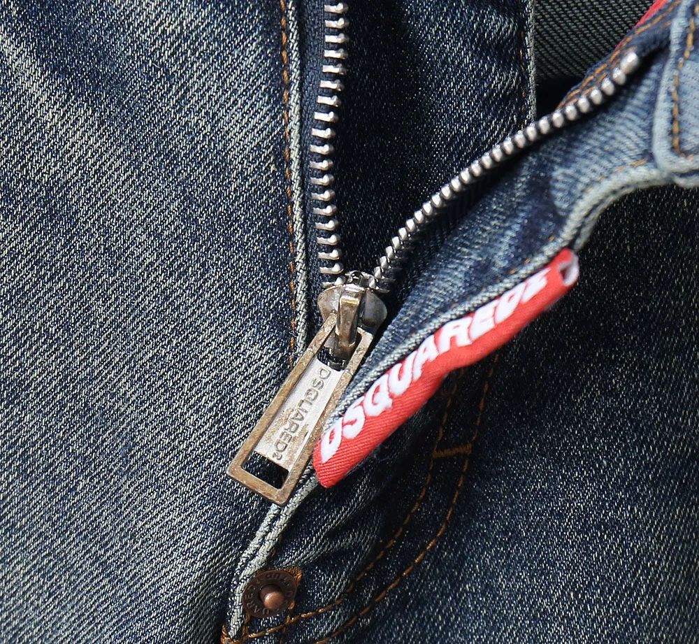 P230 2025 autumn and winter new jeans, straight slim version D2818#