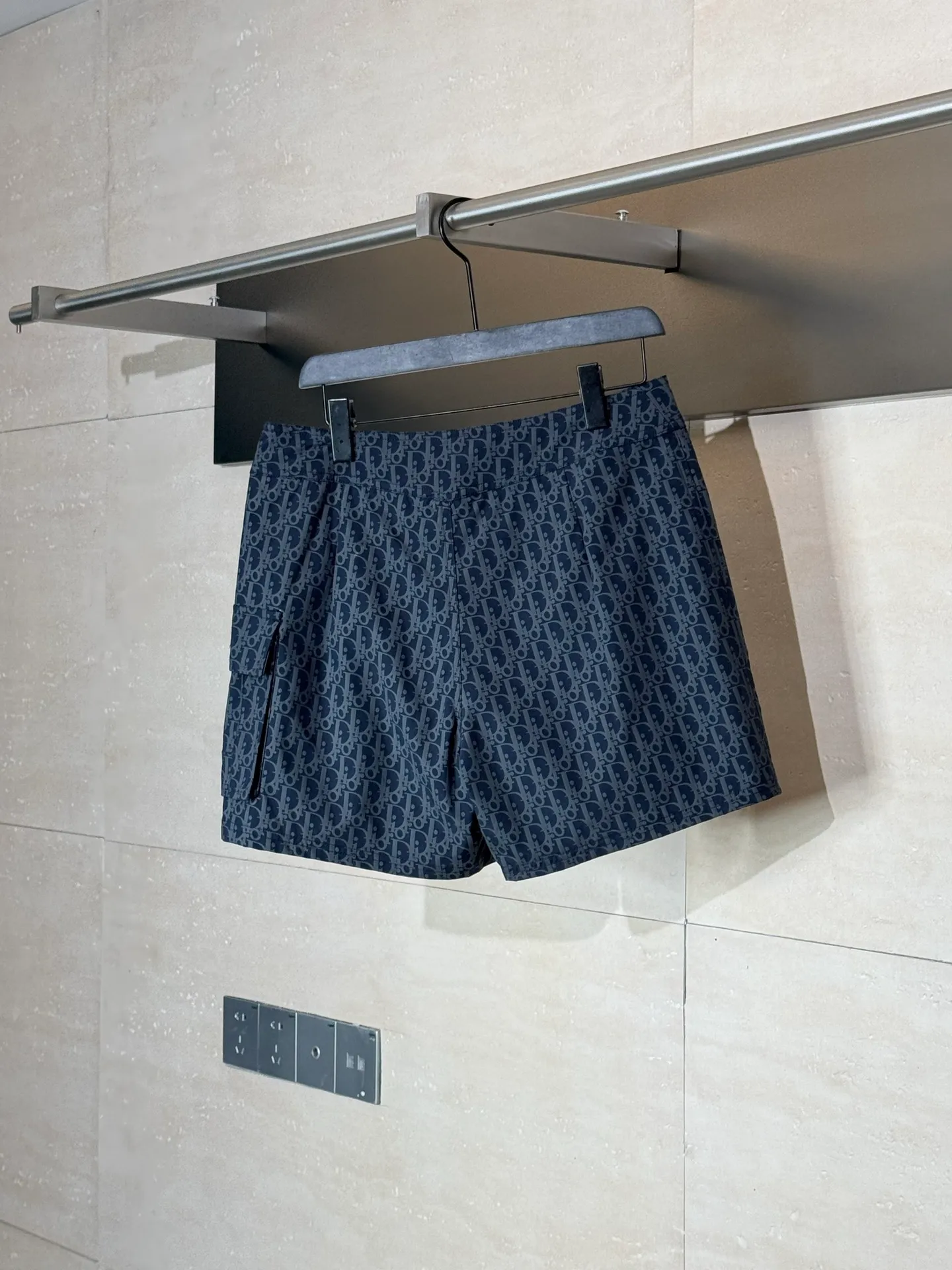 🅿️336 Dio/Dior 25 spring and summer new full-print beach casual shorts Size: S/M/L/XL