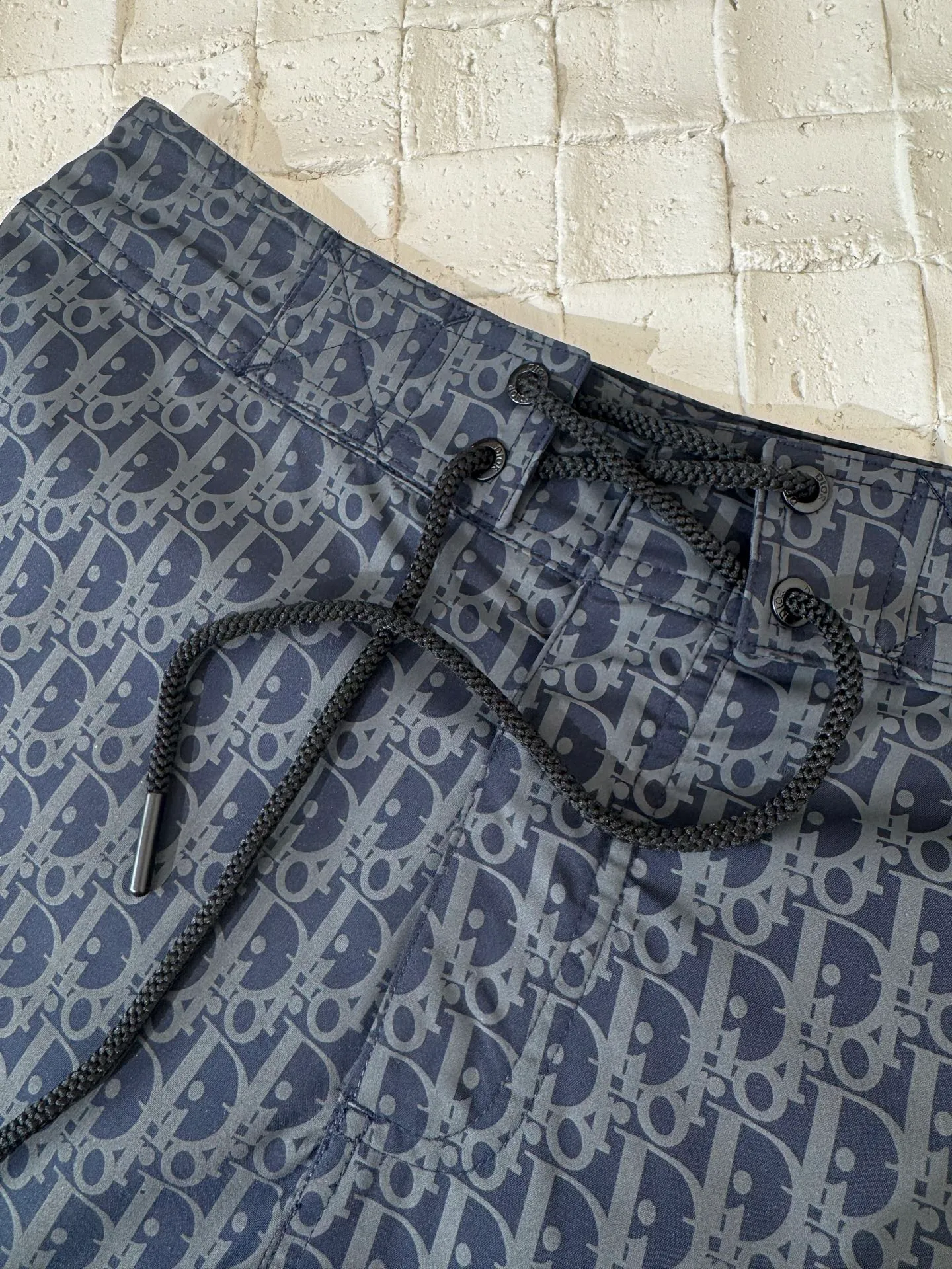 🅿️336 Dio/Dior 25 spring and summer new full-print beach casual shorts Size: S/M/L/XL