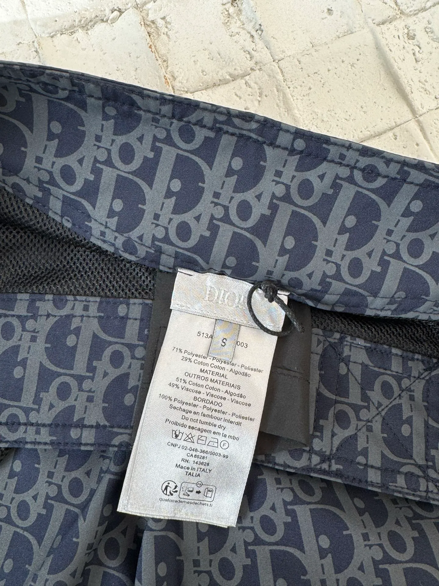 🅿️336 Dio/Dior 25 spring and summer new full-print beach casual shorts Size: S/M/L/XL