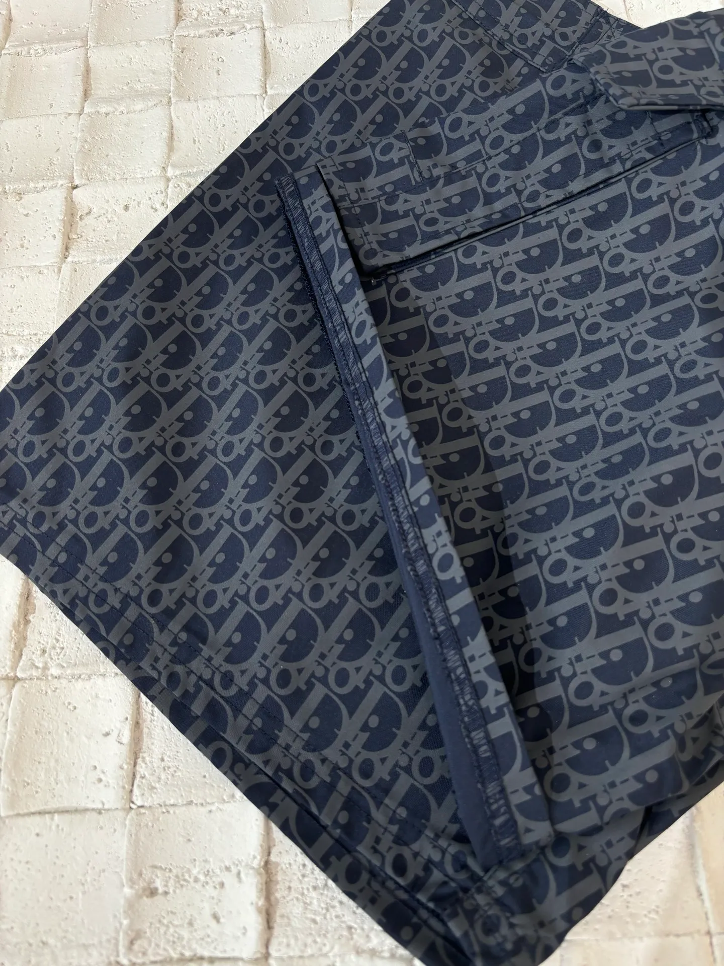 🅿️336 Dio/Dior 25 spring and summer new full-print beach casual shorts Size: S/M/L/XL