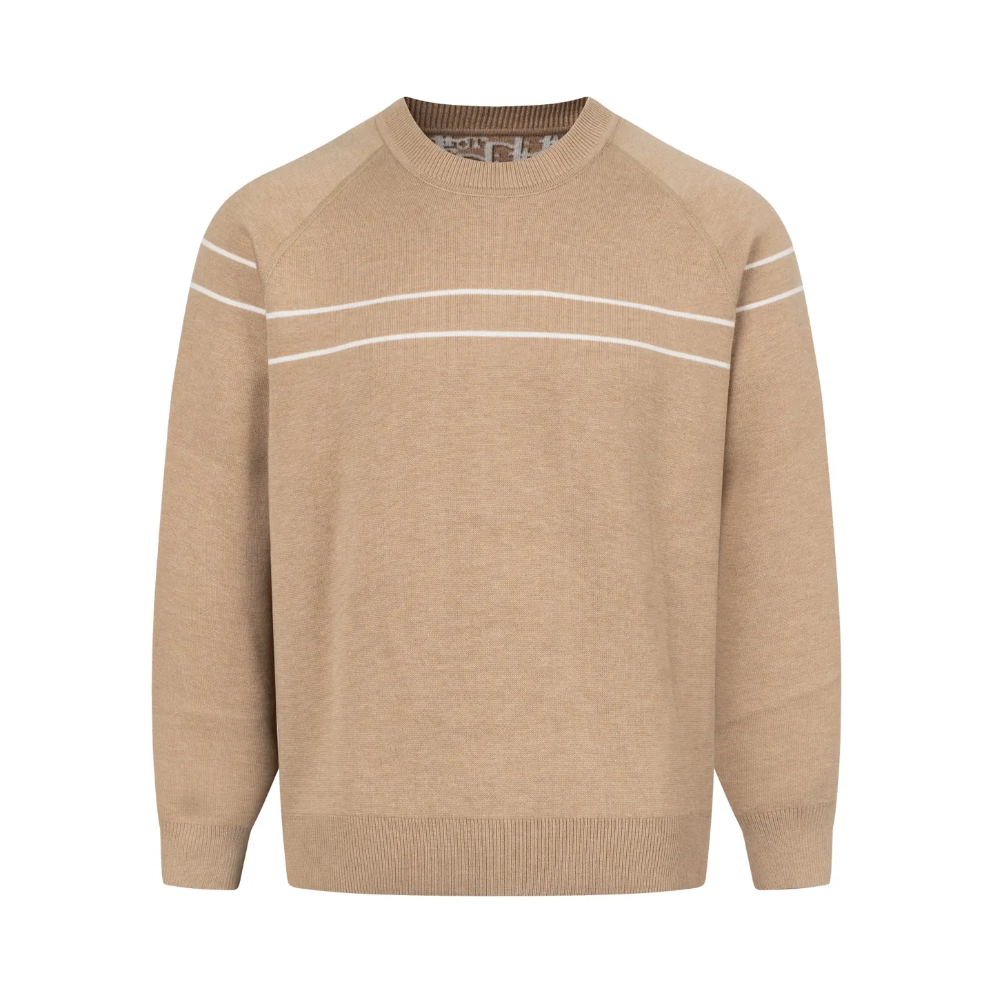 🅿️500 [Exclusive supply] CD 25FW presbyopic reversible cashmere crew neck sweater (khaki). The fabric is made of top-quality cashmere yarn. The new autumn and winter Oblique jacquard knitted cashmere sweater adopts a reversible design and is made of selected high-quality cashmere materials. After fine weaving process, it presents a soft and comfortable touch and excellent thermal insulation performance. The iconic Oblique jacquard pattern is perfectly presented through precision knitting technology. It can be worn on both sides, showing different style charms. The round neck design is simple and elegant, suitable for various matching occasions. Exquisite knitting technology ensures that the clothes are not easily deformed and remain crisp and long-lasting. The double-sided design concept reflects DIOR's perfect balance of practicality and fashion. Each sweater undergoes strict quality inspection to ensure that the quality meets the brand's consistently high standards. This knitted item combines warmth and style, making it an exquisite addition to your autumn and winter wardrobe. Size:S/M/L