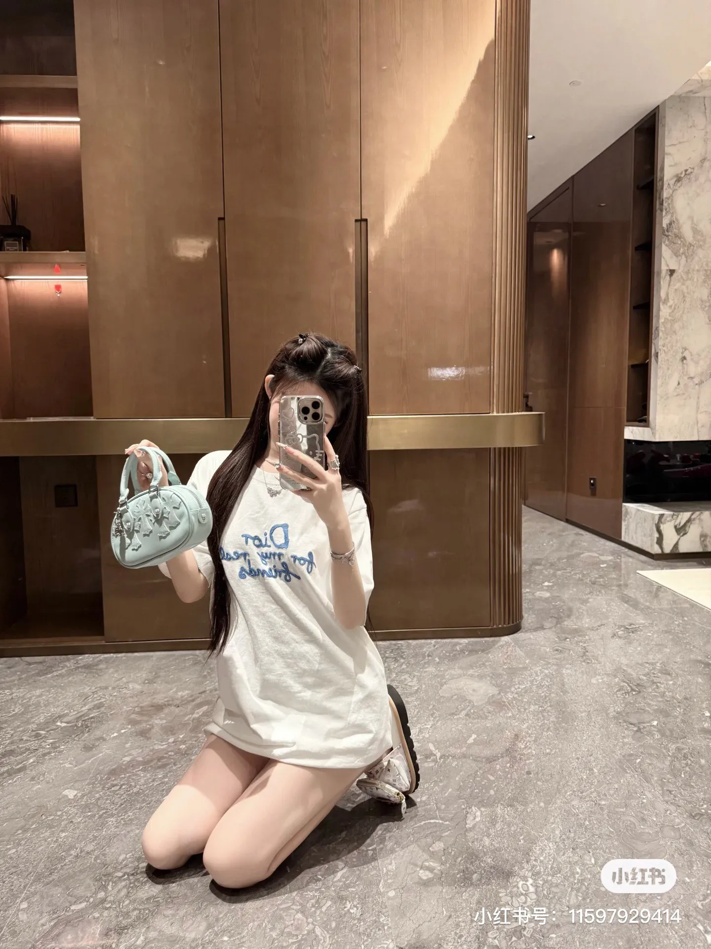 🅿️138 M238#Dior•🇫🇷25ss new linen cotton thin round neck short-sleeved T-shirt ✅✅✅Ready stock Focus on quality Feel free to compare Size: S M L Color: White Black