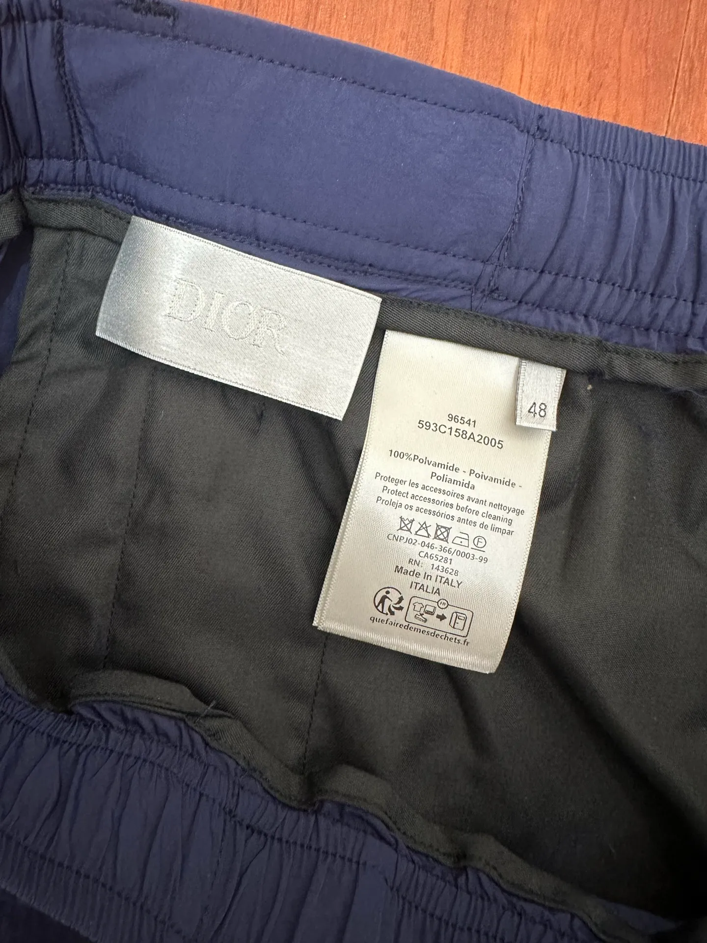🅿️420 DIOR Dior spring and summer new belt buckle pocket zipper shorts Size: S M L XL