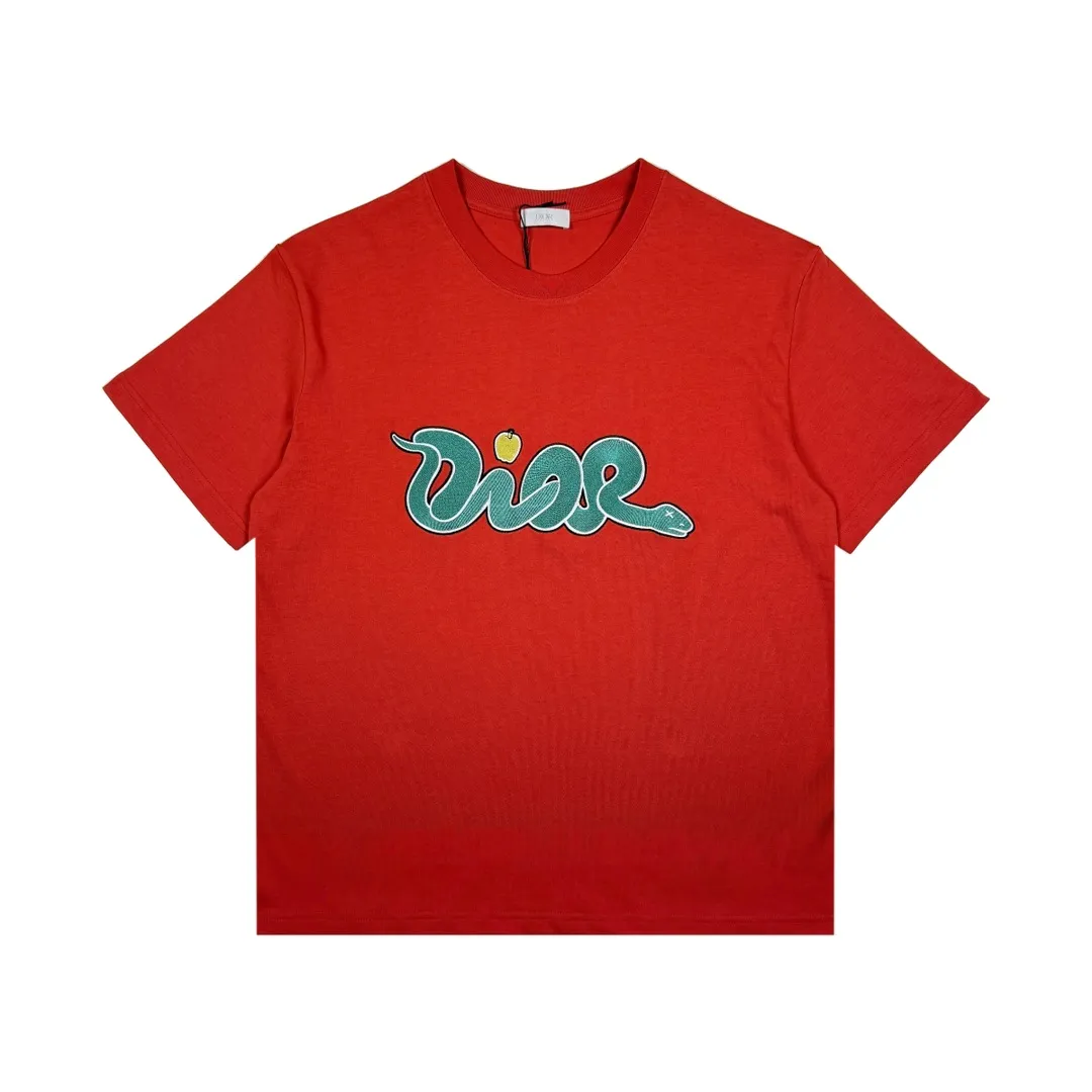 🅿️230 CD Year of the Snake embroidered gradient short sleeves Size XS-L