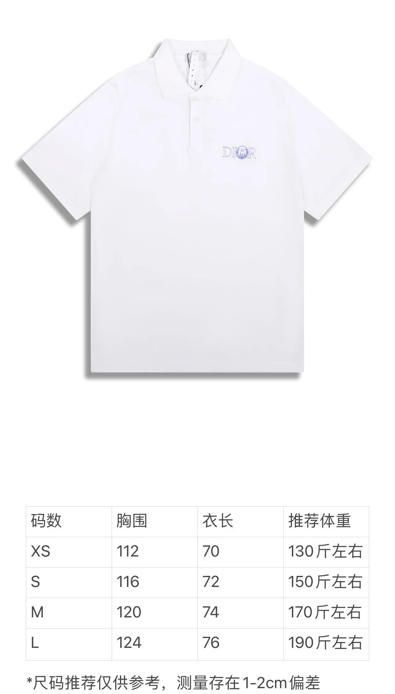 🅿️200 Correct version of high quality DR summer2025ss new CD Hylton Nel joint embroidered cat lapel short-sleeved polo shirt SIZE: XS S M L