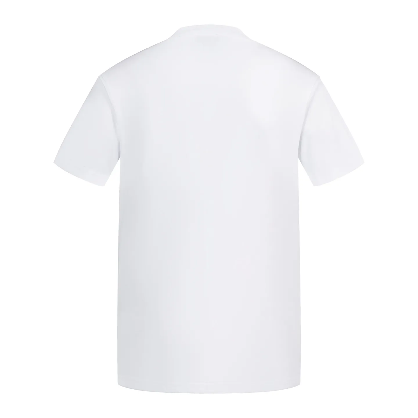 🅿️260 [Exclusive supply] CD Hlton co-branded sun letter embroidered short sleeves (white) The fabric is made of 15S 230g fine cotton plain fabric, and the rib is made of 32S 300g double yarn stretch rib. This T-shirt is a new product of the 2025 autumn men's wear series and comes from the ANDLEWIS HAMILTON limited series. Crafted from cotton jersey, it features a co-branded embroidery on the front that reinterprets the logo in a graphic style. Featuring a sporty silhouette, it can be worn with jeans or track pants. 15S fine cotton plain fabric is a high-quality cotton fabric made of cotton fibers processed by combing process. Compared with ordinary cotton fabrics, its fibers are arranged more neatly and have a higher density. The combing process makes the fabric have better texture and luster, while also improving the softness, comfort and breathability of the fabric. Flat stitch embroidery three-dimensional craft is a special embroidery technique that uses flat stitch to create embroidery with a three-dimensional feel. This process creates a richer three-dimensional effect and layering by precisely controlling the depth and angle of the stitches and increasing the density and length. Size:XS-S-M-L