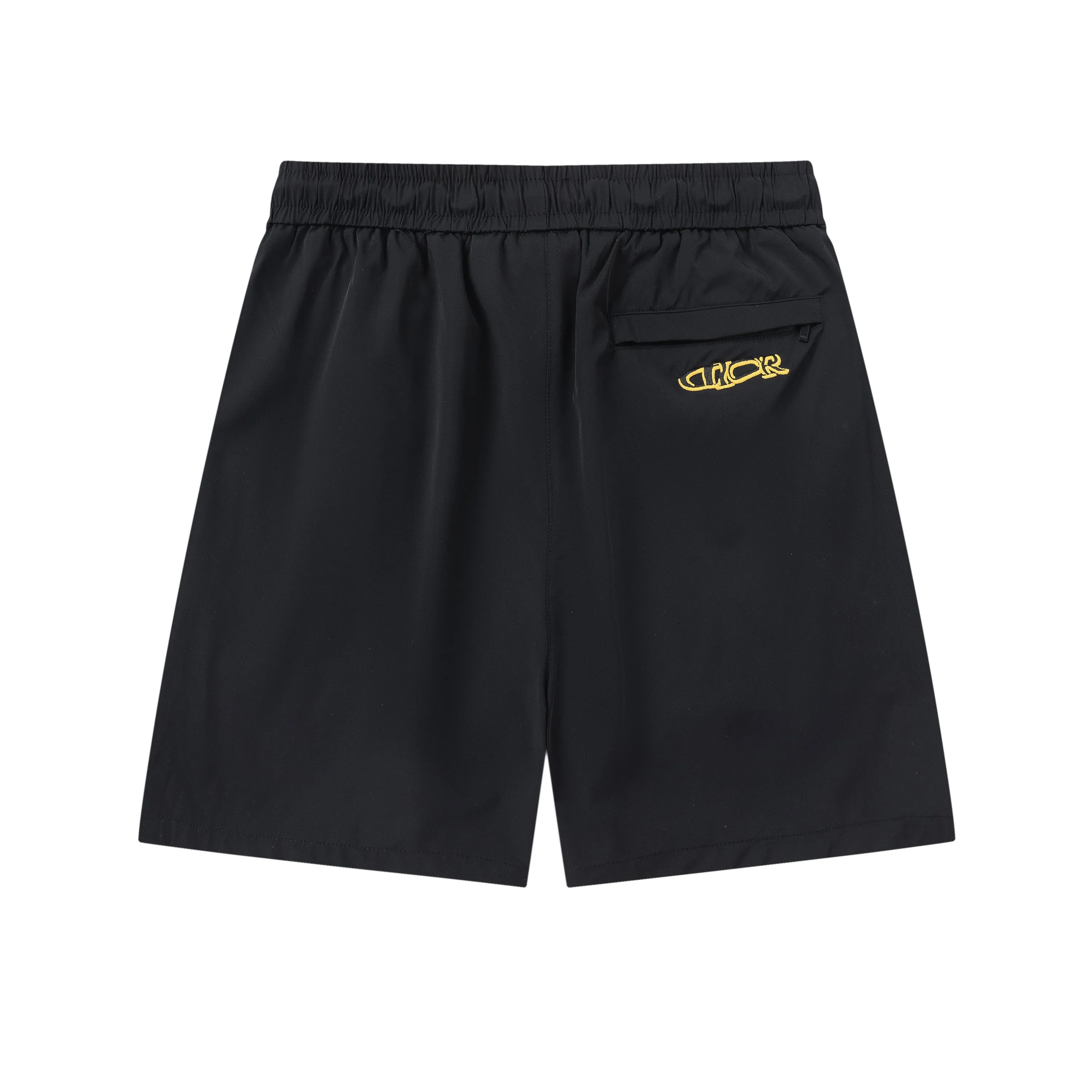 🅿️210 DiRO Dior 2025 spring and summer logo embroidery. New fashionable beach shorts, with lining and mesh shorts! The official website is synchronized with the original 1-1 replica, the original hardware is selected from high-quality polyester fiber fabrics, with a delicate feel, a must-have item for summer, and the upper body effect is super handsome! Color: Black Size: S M L XL XXL