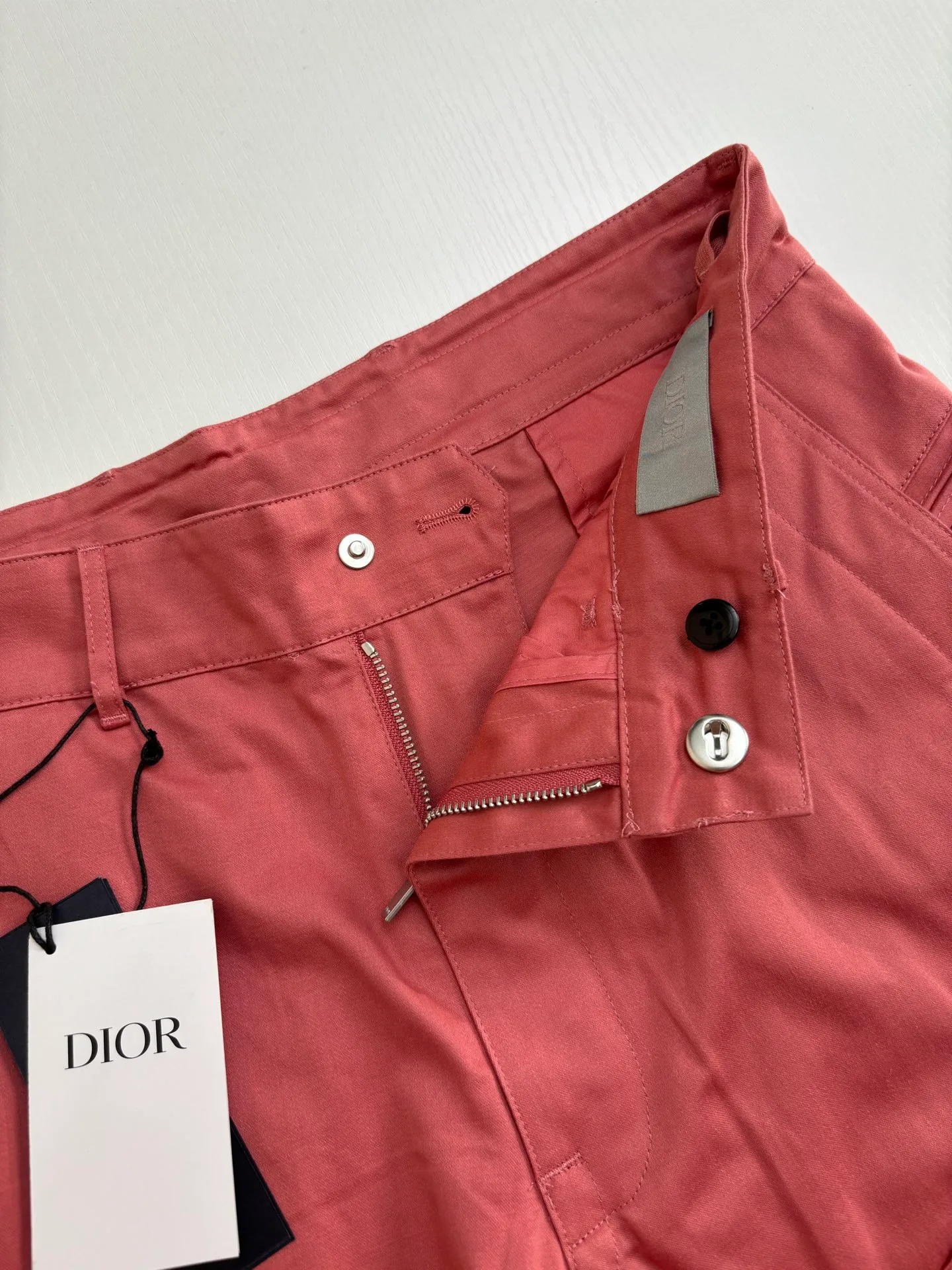 🅿️550 Dio*/Dior 25Ss Stone Island co-branded multi-functional shorts, custom-woven and dyed technical canvas fabric, Stone Island policy armband, custom-woven flat machine rib, perfect restoration, mold opening, latest co-branded hardware Sizr: S/M/L/XL