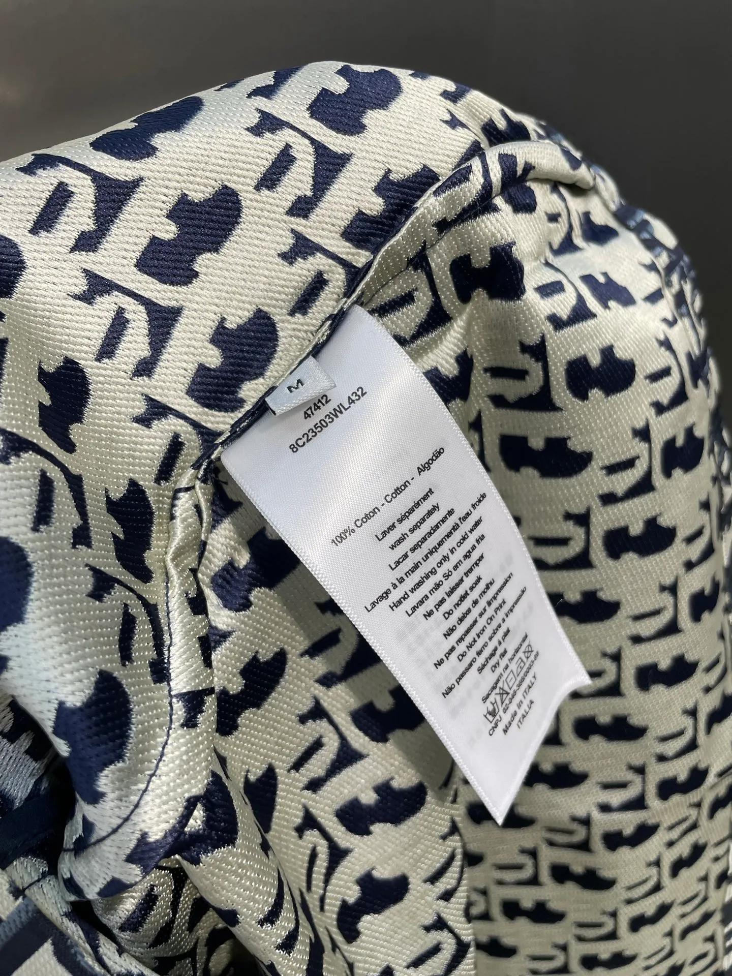 🅿️440 Dior 🌟【Top Replica】Home Presbyopia series dress with belt Customized yarn-dyed jacquard LOGO fabric Classic stand-up collar waist A-line skirt style that does not flatter the upper body and looks slim Thread stitching is casual and fashionable for age-reducing girls Size: SML