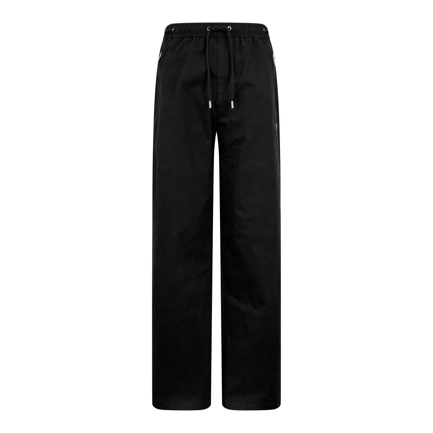 🅿️430 CD 1947 letter embroidered drawstring trousers. Original purchase and development of 11,500. The fabric is made of custom-made shadow cotton twill brocade. Light and elegant, comfortable and close to the skin. Classically dressed in pure black, it outlines the calm style of modern men. The ultimate sense of purity. The side is decorated with Dior Mountain embroidery to enhance the style. It shows the alpine spirit and inspiration from Dior. The classic logo of couture style is penned by the zipper side pocket. Outline the exquisite edge of minimalism, a delicate balance between tough mechanical sense and soft charm, a low-key luxury style, the king of versatility, full of charm, using imported machine embroidery technology, using advanced computer control system and precise mechanical components to realize Dior Mountain embroidery work with high precision, smooth and delicate lines, all washed fabrics, better hand feel, not easy to deform, not easy to shrink, not easy to fade, and maintain long-term beauty. Size:44-46-48-50