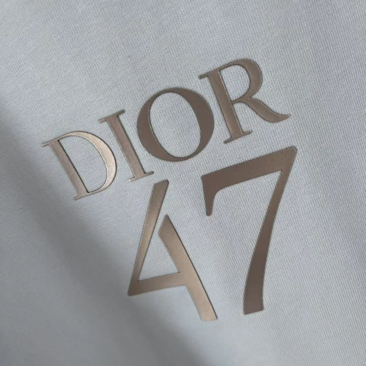 🅿️170 Dio Dior 2025 summer new style Letter logo three-dimensional silicone printing Short-sleeved T-shirt Customized fabric 300g Same style for men and women Color: Black White Sky Blue Iron Gray Size: S M L XL XXL Five codes​