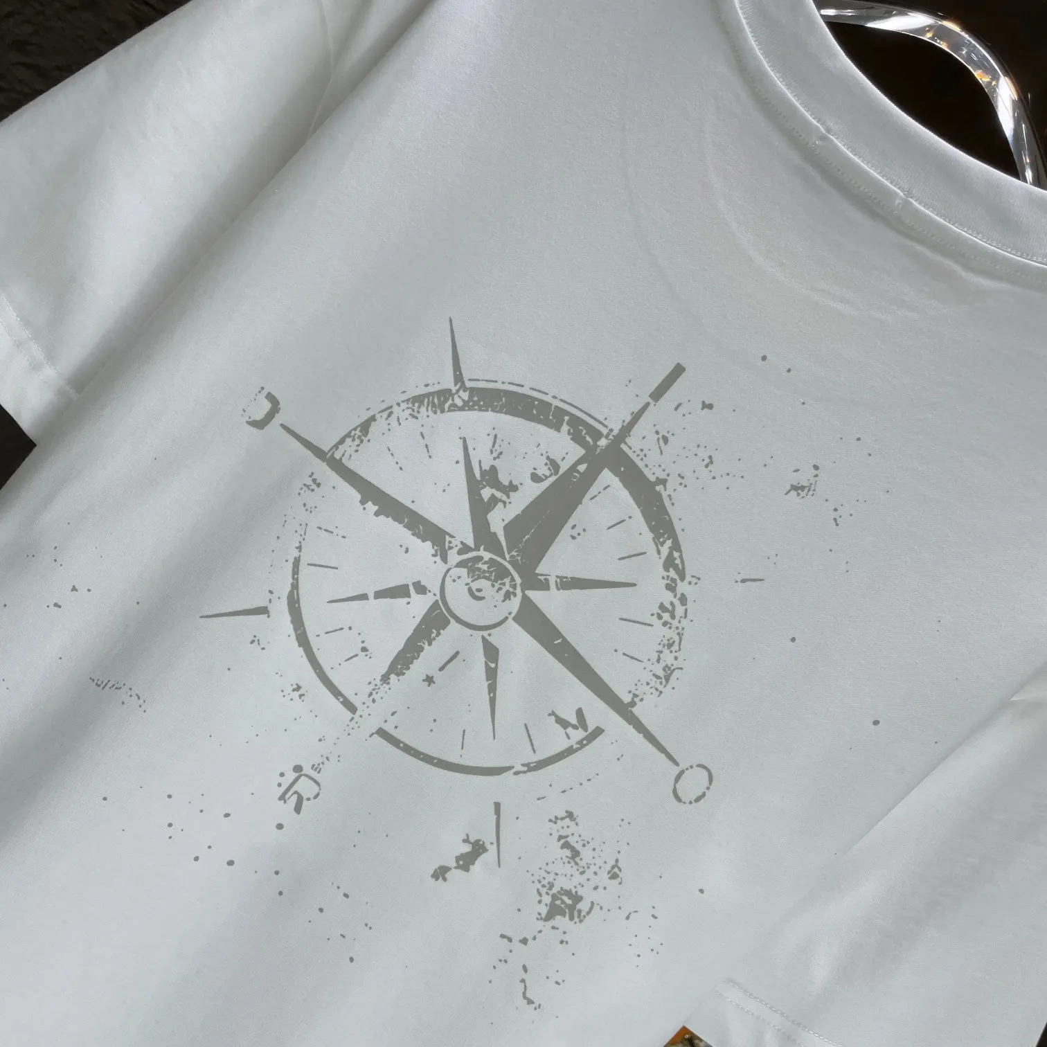 🅿️170 Dio* Dior* 2025 spring and summer new short-sleeved T-shirt Heavy cotton personalized print Color: Black White Mint Green Size: S M L XL XXL