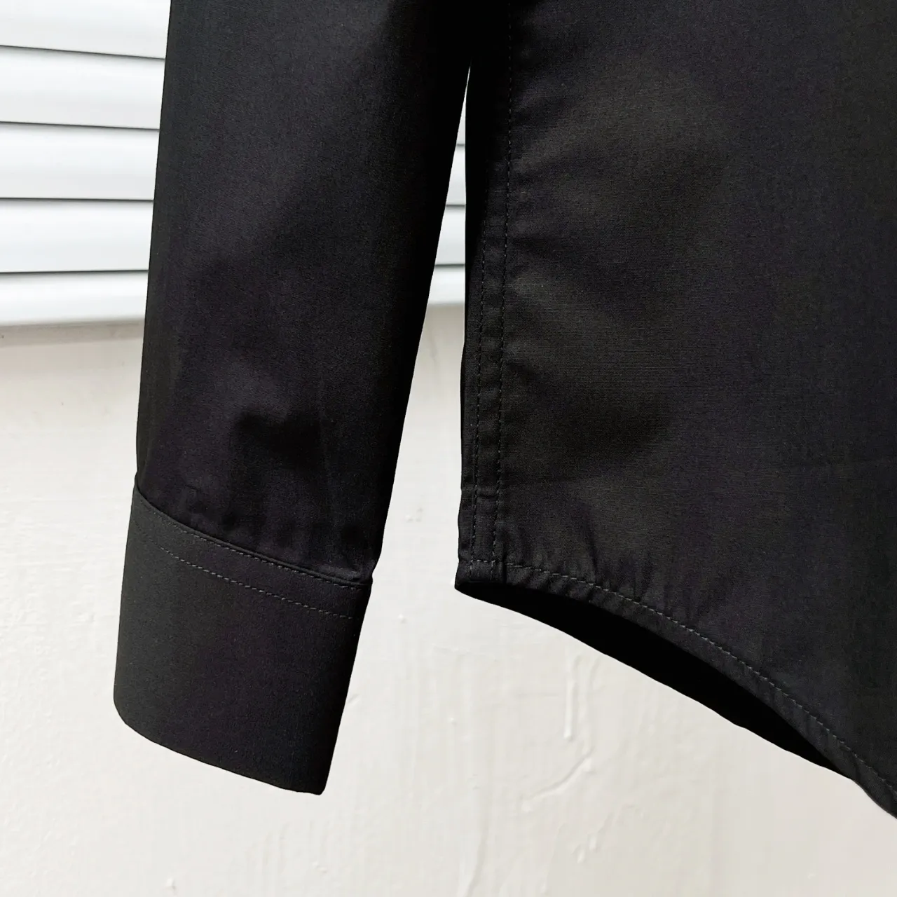 🅿️326 DIO*/Dior Placket Classic CD Metallic Shirt Size: M-4XL Color: Black White