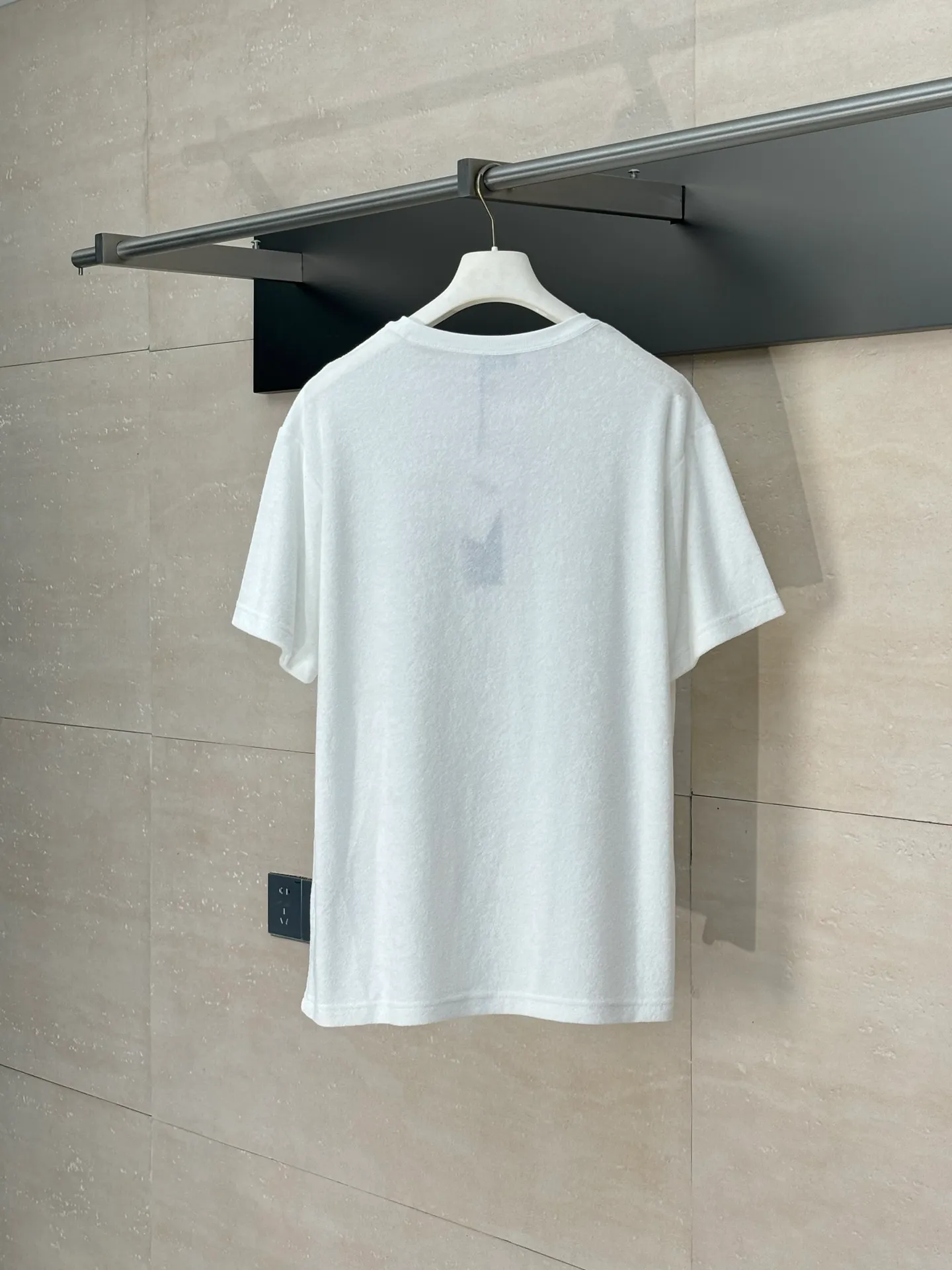 🅿️230 Dio*/Dior 25Ss new letter embroidered towel jacquard short sleeves Size: S/M/L/XL
