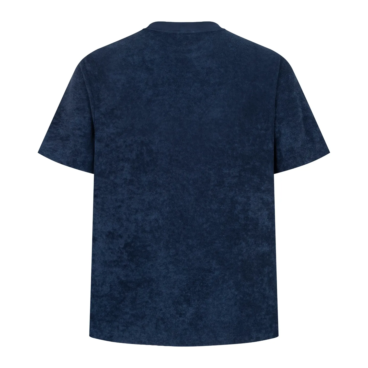 🅿️270 [Exclusive supply] CD letter slogan towel short sleeves (blue) This T-shirt is a new product of the 2025 autumn men's wear series to pay tribute to the heritage. Crafted from cotton terry fabrication, it's enhanced with a classic logo on the chest. The classic style pairs easily with any jeans or shorts from the collection. The fabric is made of pure combed cotton, which enhances resilience and fit; it has a three-dimensional coil structure on the surface, making it soft and moisture-absorbent. The fluffy coils on the outer layer provide breathability, and the inner layer is smooth and delicate; the texture of the terry fabric is used to simulate the touch of a towel. Add exquisite details to soft fabrics through embroidery to enhance the sense of luxury; the needle-stitch embroidery process has unique style and characteristics. The number of times the stitches are repeated highlights the layering and delicacy. Needle embroidery can achieve very fine details, and the work has a strong sense of line and three-dimensionality. Size:XS.S.M.L