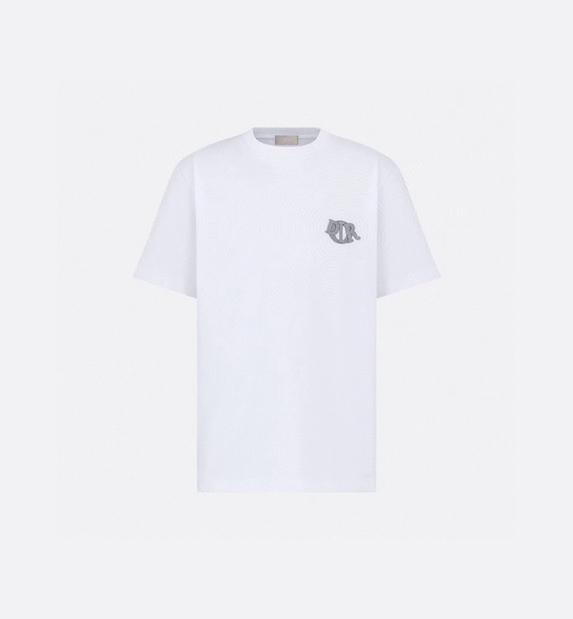 🅿️240 (ZP version) cabinet pressure-free version - Dior Dior 24 latest official website Three-dimensional embroidered short-sleeved T-shirt with chapter on the chest, same style for men and women - Used 300g custom-made cotton custom-dyed double yarn fabric after original washing. Threads are dyed in the same cylinder with zero color difference. Exclusive quality difference currency. Welcome to compare - Color: white, apricot, blue, black - Size: S M L XL