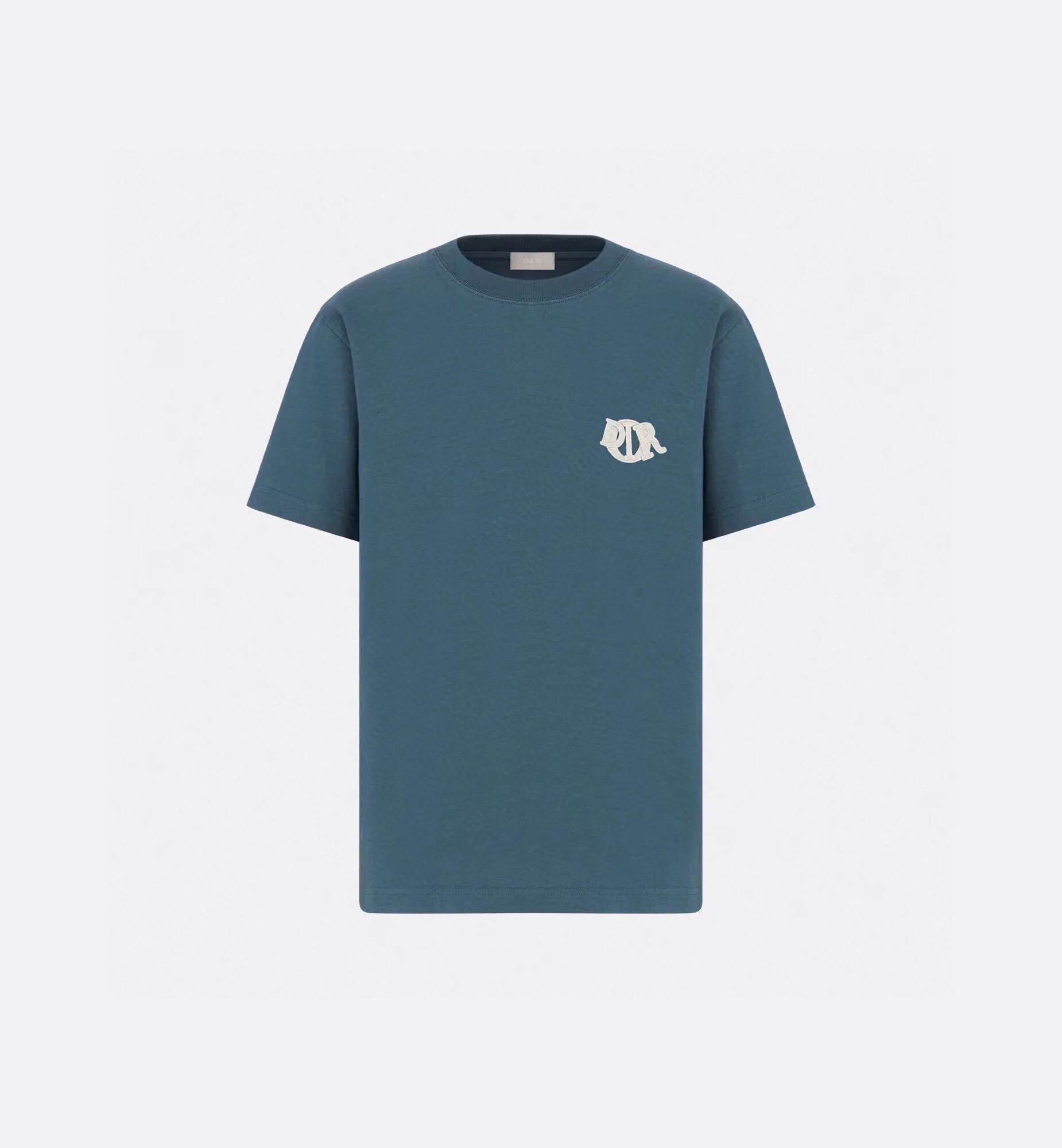 🅿️240 (ZP version) cabinet pressure-free version - Dior Dior 24 latest official website Three-dimensional embroidered short-sleeved T-shirt with chapter on the chest, same style for men and women - Used 300g custom-made cotton custom-dyed double yarn fabric after original washing. Threads are dyed in the same cylinder with zero color difference. Exclusive quality difference currency. Welcome to compare - Color: white, apricot, blue, black - Size: S M L XL