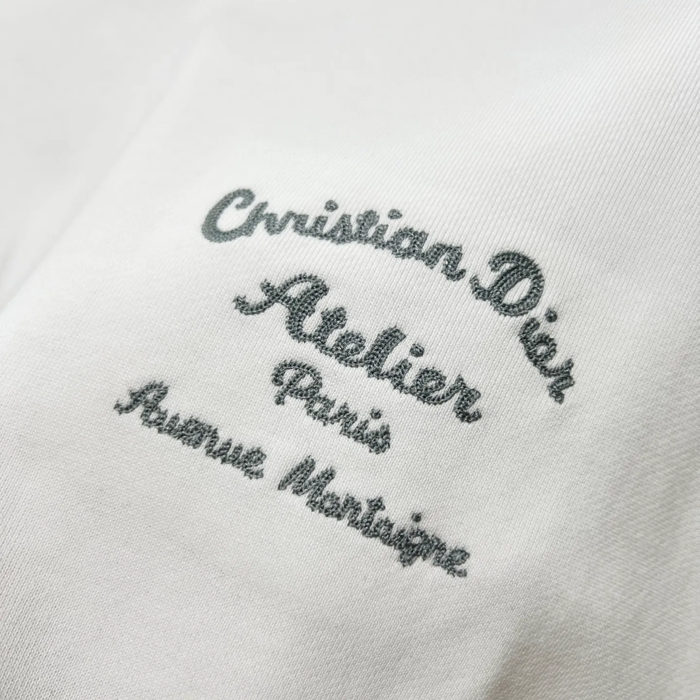 🅿️290 DIOR/Dior 420g pure cotton fabric hooded sweatshirt, front and back knot letter signature ✍️embroidery🪡LOGO logo, official synchronization, high version, high quality, fashionable personality, versatile trend, pure original quality, original fabric, tag, collar label, washed wheat, complete three standards, color: black, khaki, white, gray. Size: XS-L